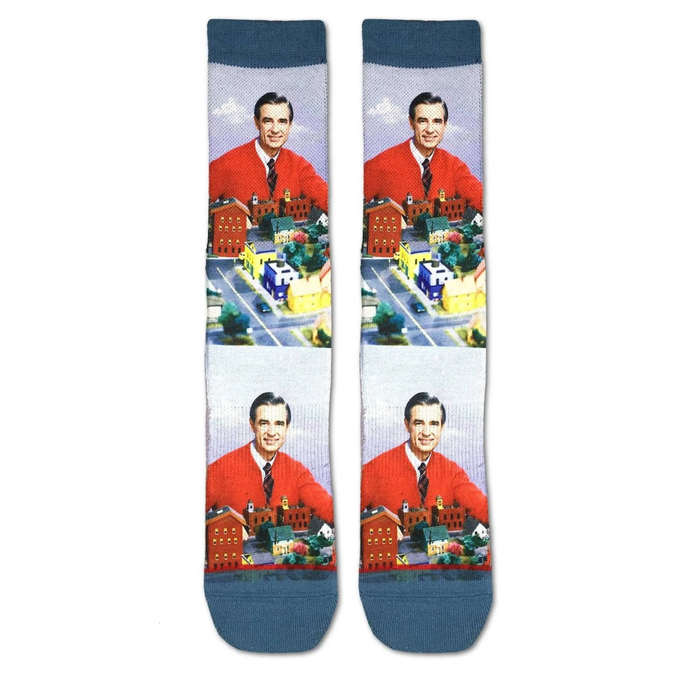 Mister Rogers Make Believe Kingdom Men's Socks | Fun Crew Socks - Image 4