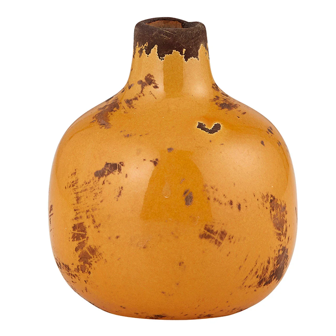 Mini Ceramic Vase | Glossy Round Bud Vase | Small Decorative Accent for Home or Gift - Image 26