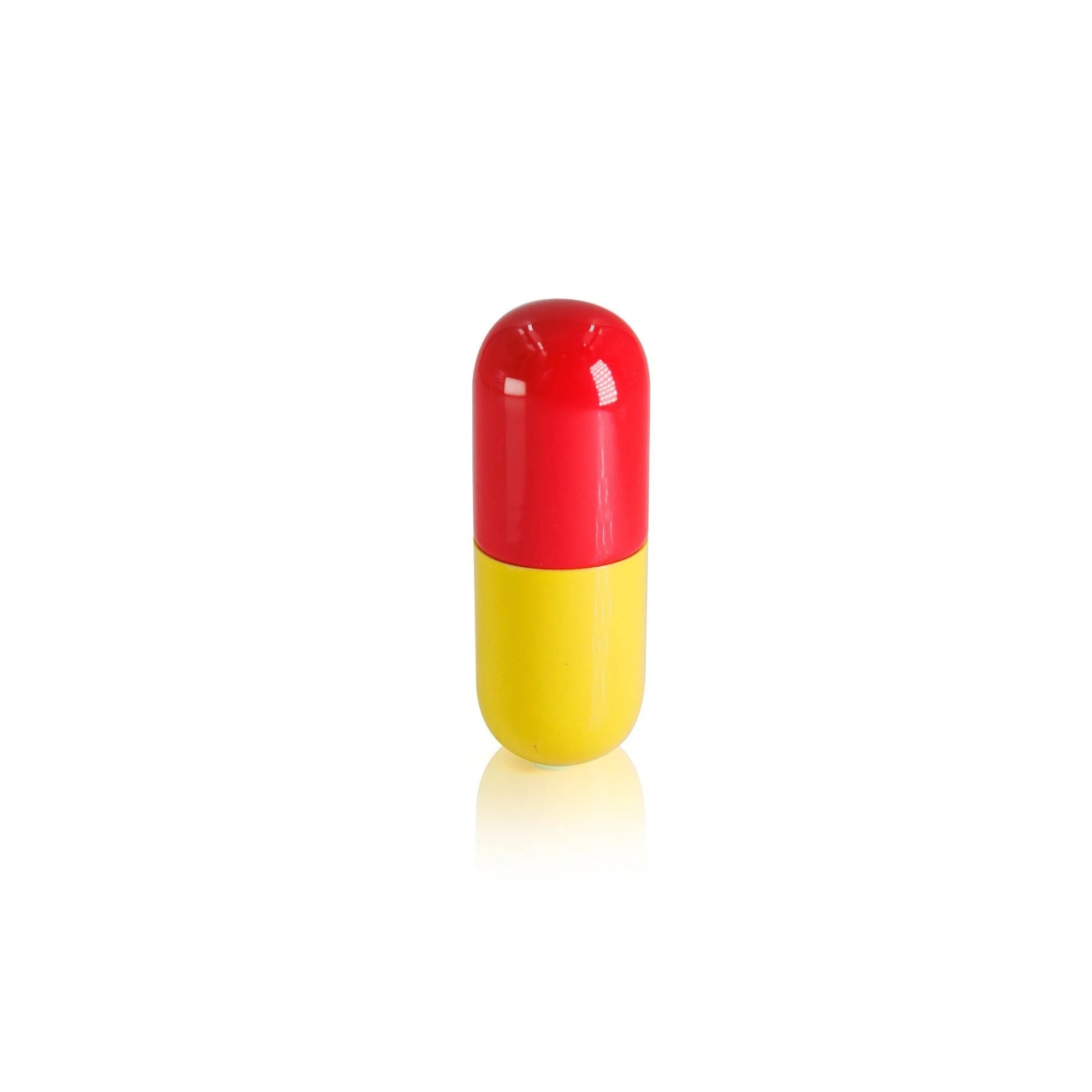 Mini Pill-Shaped Pill Box | Itty-Bitty Aluminum Tin Container for Pills - Image 11