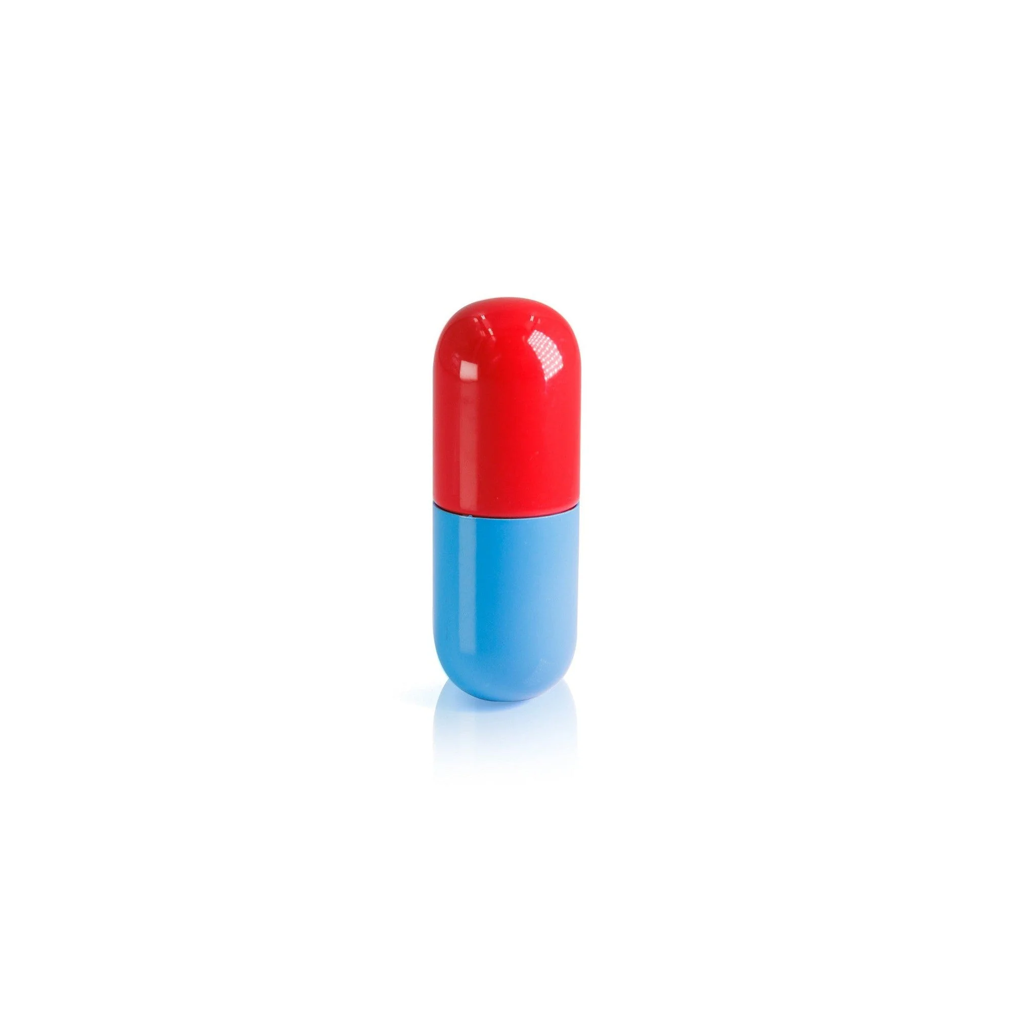 Mini Pill-Shaped Pill Box | Itty-Bitty Aluminum Tin Container for Pills - Image 12