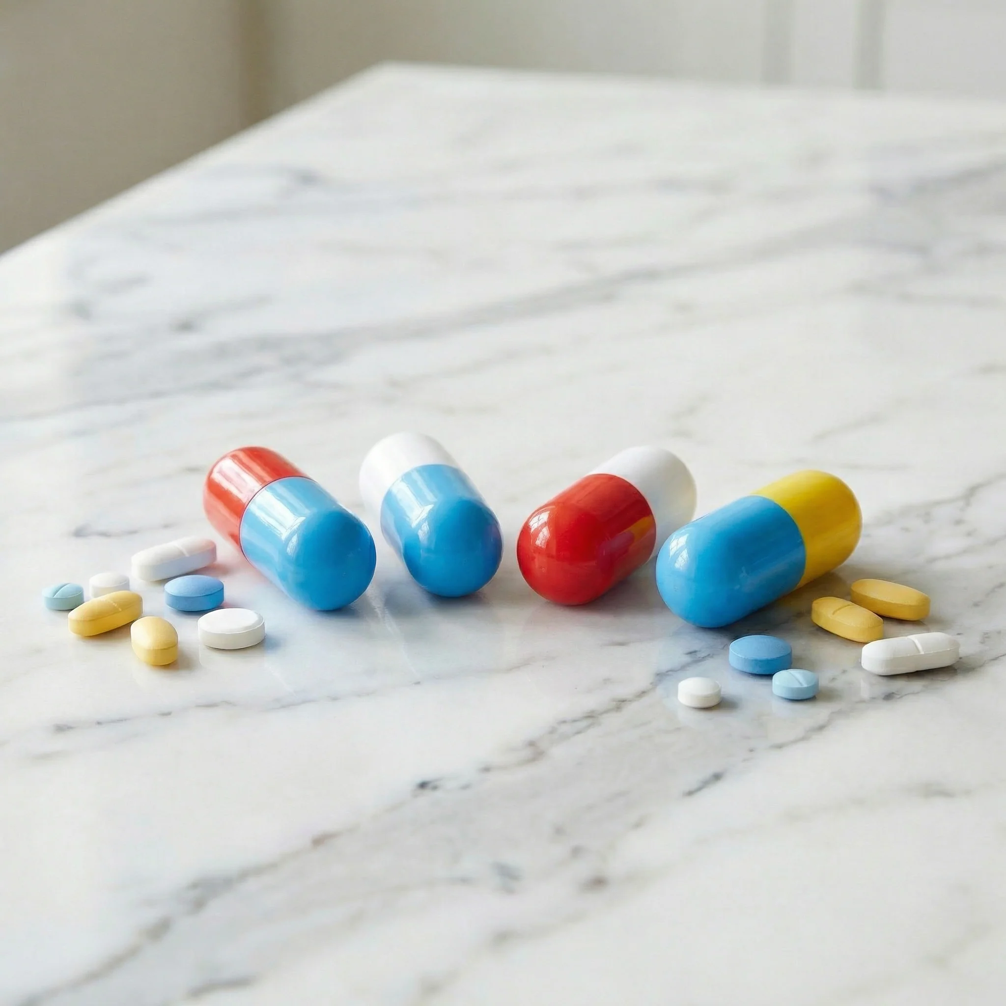 Mini Pill-Shaped Pill Box | Itty-Bitty Aluminum Tin Container for Pills - Image 17