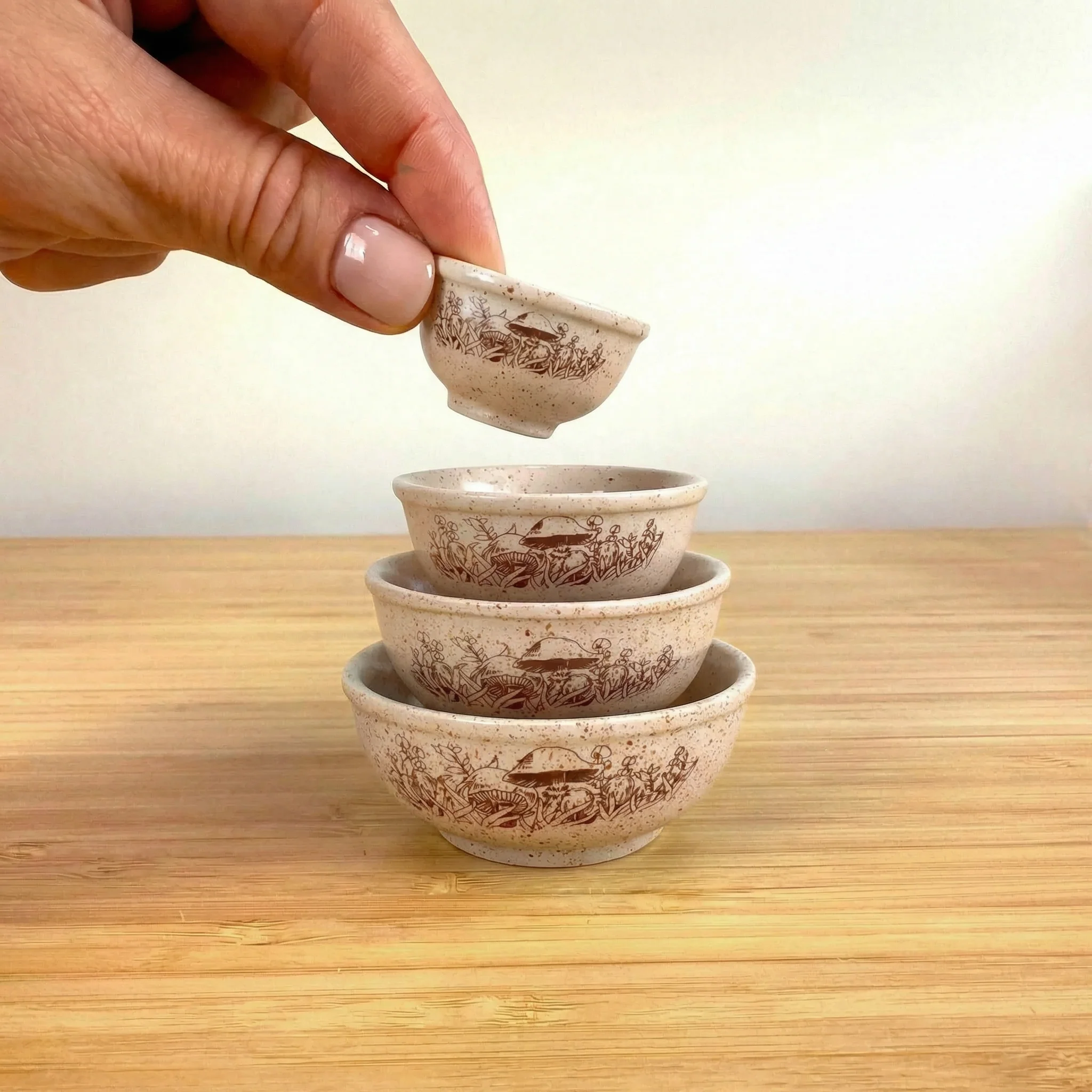 Mini Pyrex-Inspired Mixing Bowls | Retro Stackable Mini Bowl Set for Collectors - Image 16