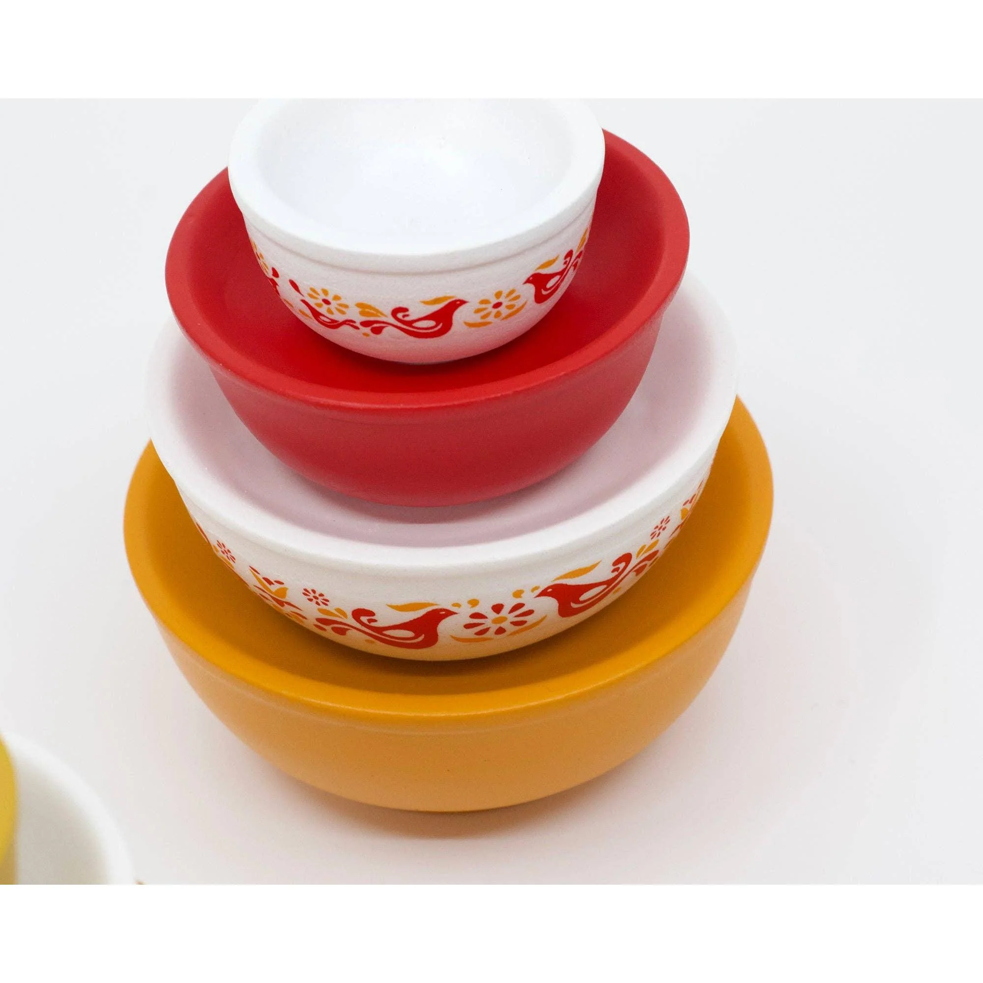 Mini Pyrex-Inspired Mixing Bowls | Retro Stackable Mini Bowl Set for Collectors - Image 27