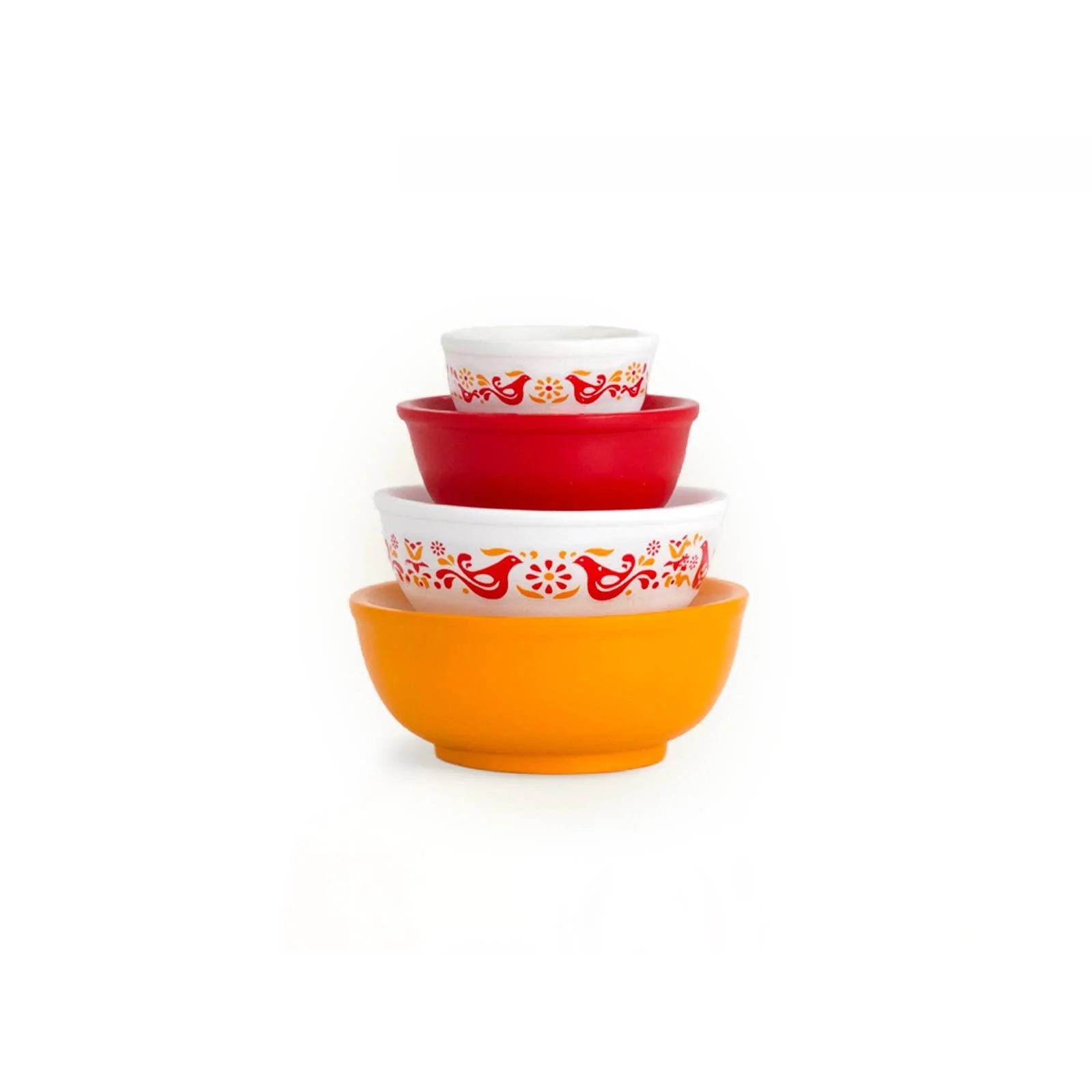 Mini Pyrex-Inspired Mixing Bowls | Retro Stackable Mini Bowl Set for Collectors - Image 35