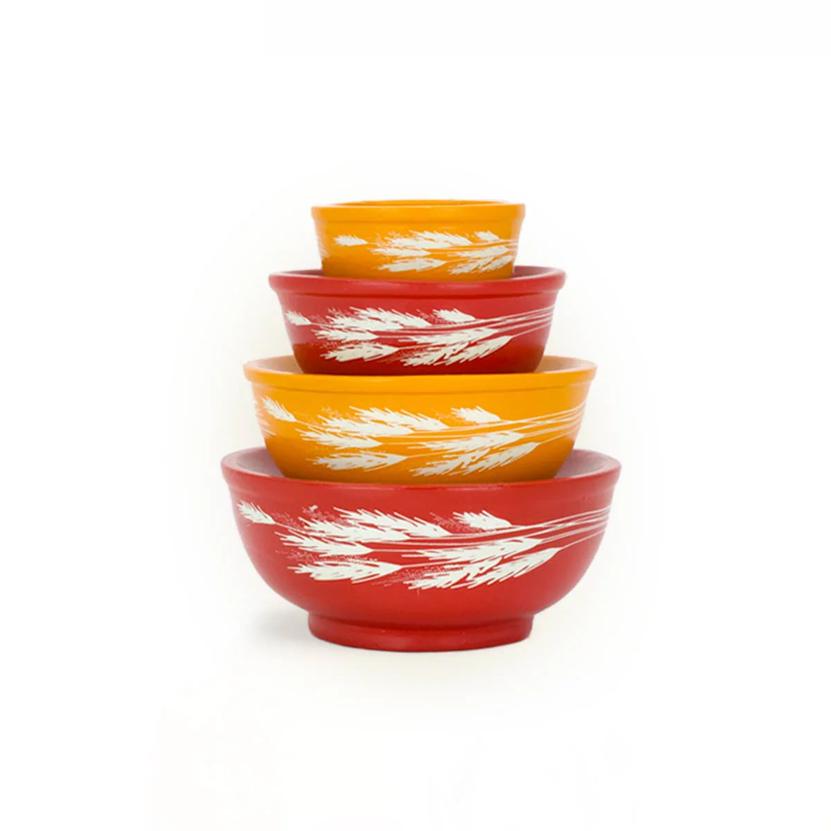 Mini Pyrex-Inspired Mixing Bowls | Retro Stackable Mini Bowl Set for Collectors - Image 7