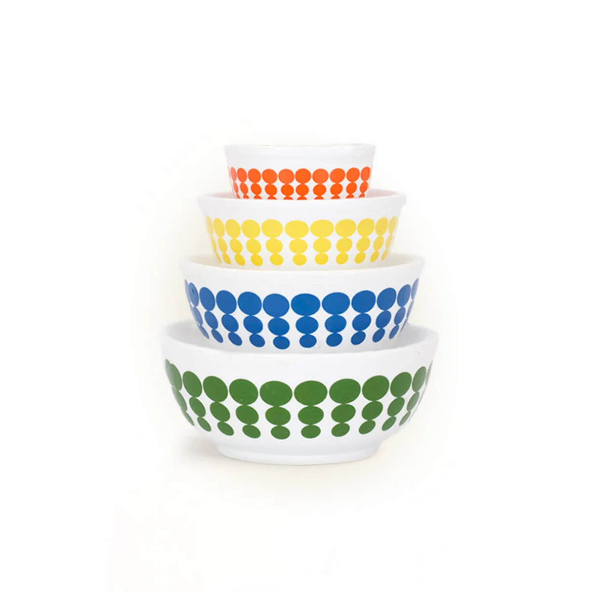 Mini Pyrex-Inspired Mixing Bowls | Retro Stackable Mini Bowl Set for Collectors - Image 8
