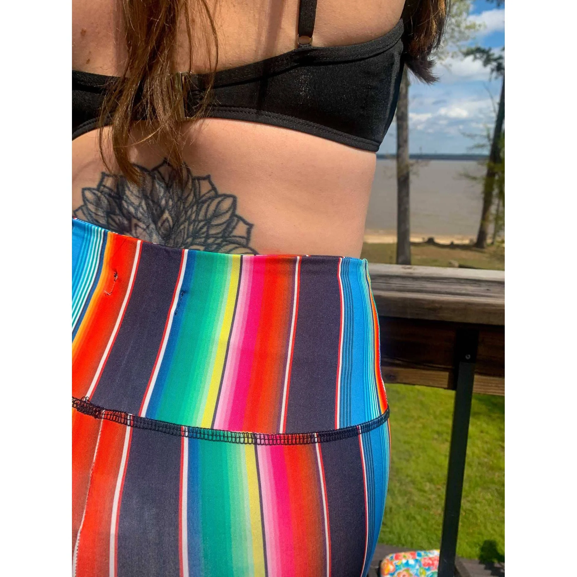 Serape High-Waisted Activewear Leggings [Sizes S & 3X Remaining] - Image 7