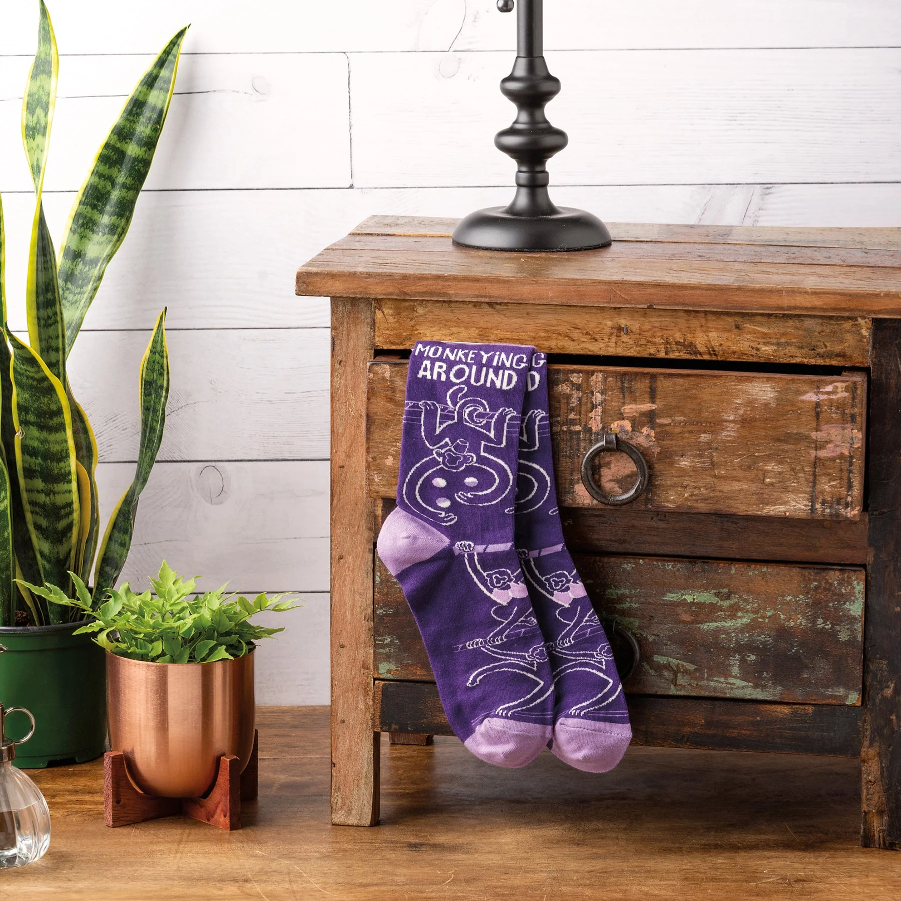 Monkeying Around Socks | Funny Unisex Socks - Image 3