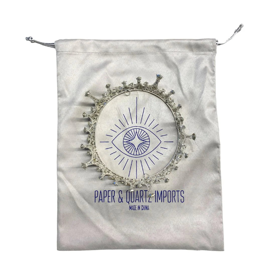 Moonlight Ice Queen Royalty Crown Tiara in Opal and Champagne Gold or Silver (2 Options) - Image 11