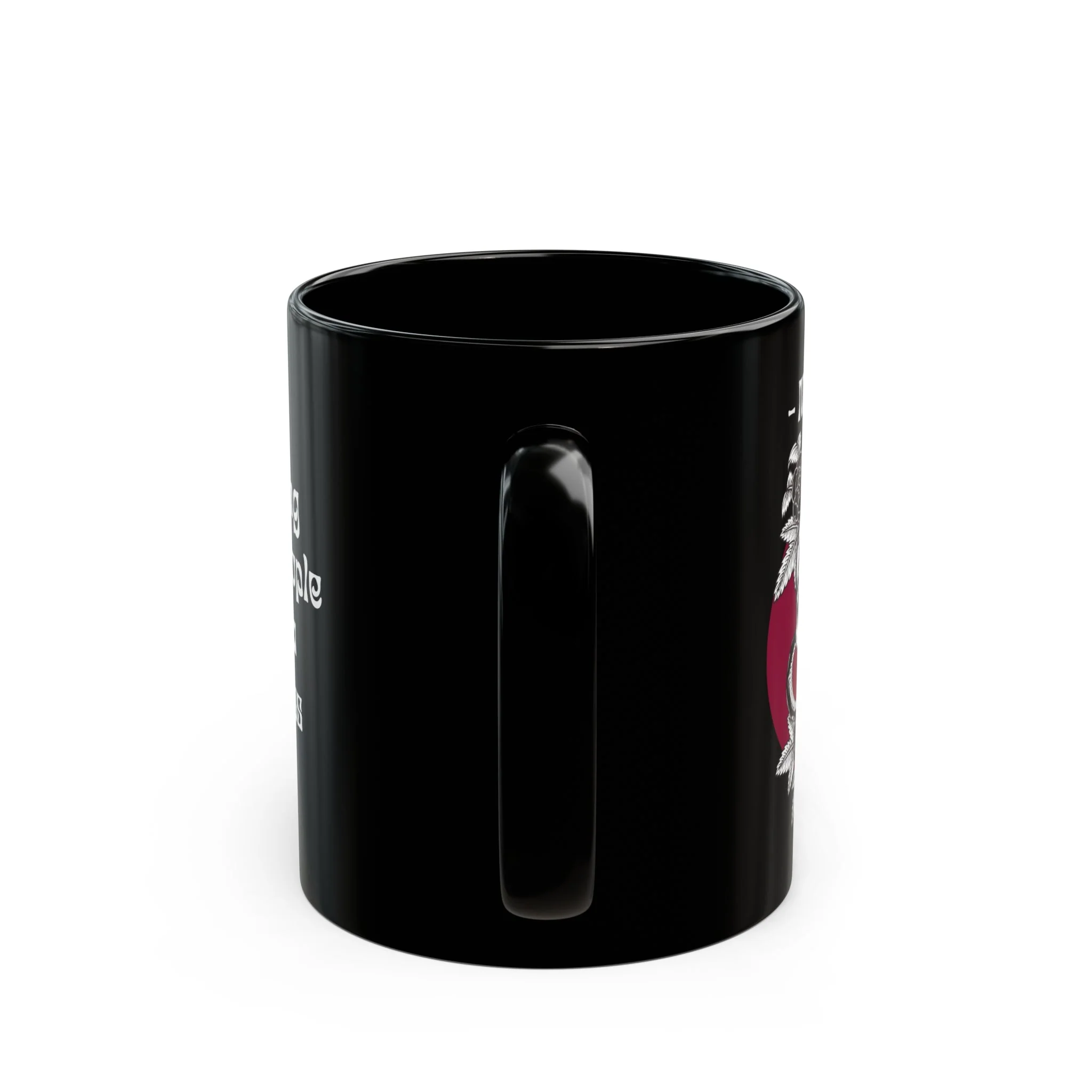 Mother: Making New People Like a Badass Vintage Skull Tattoo Heavy Metal Themed 11oz Black Mug - Image 3