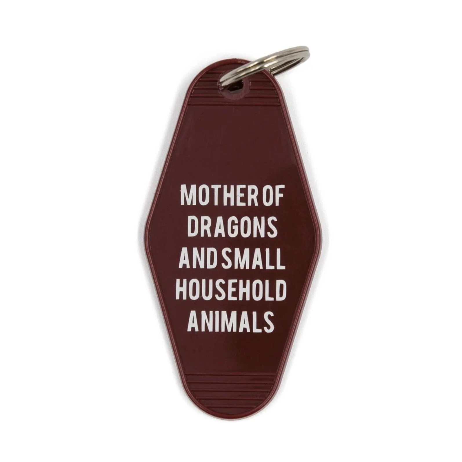 Mother of Dragons and Small Household Animals Motel Style Keychain in Dark Red - Image 7