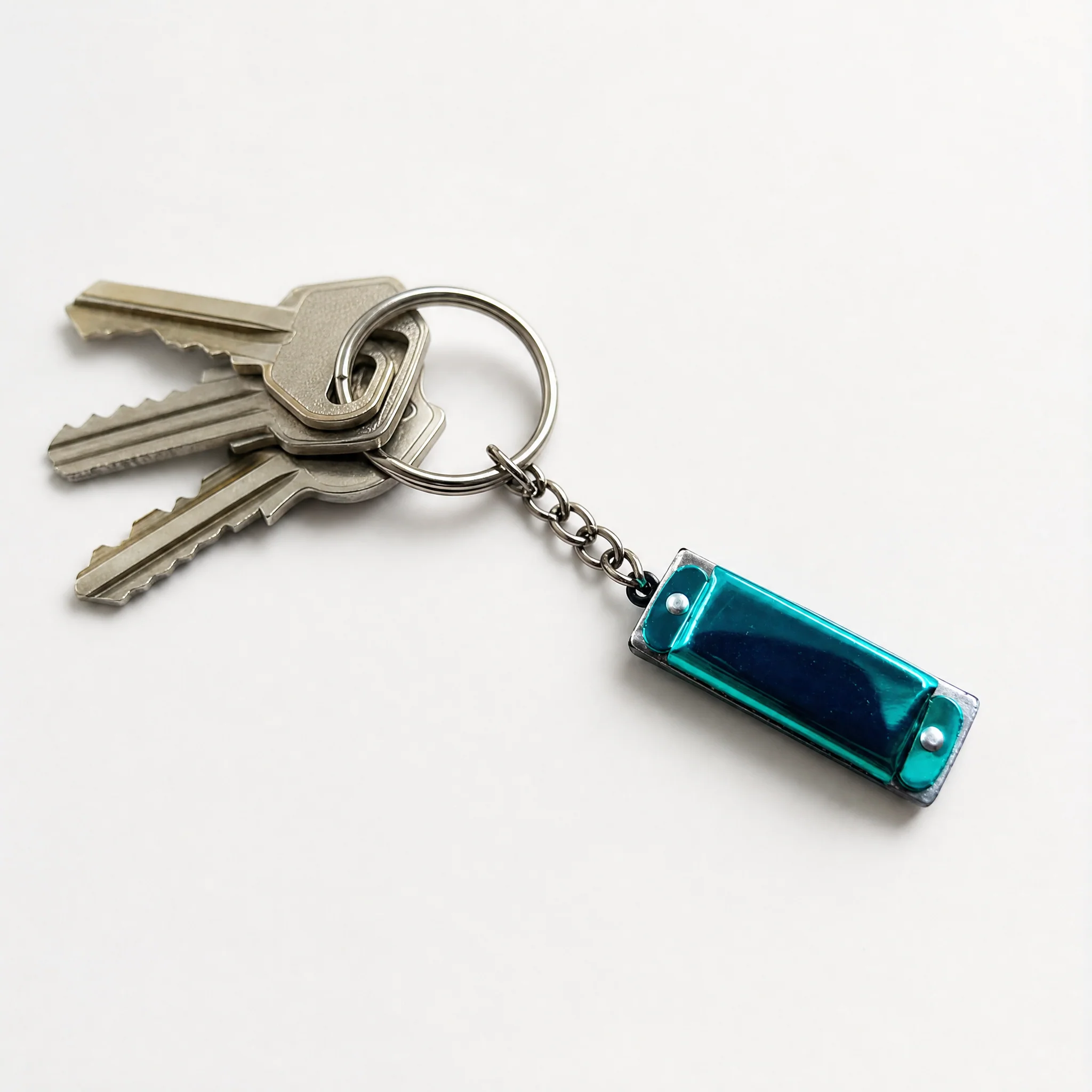 Multi-Colour Harmonica Keychain | Playable Mini Harmonica in 5 Colors