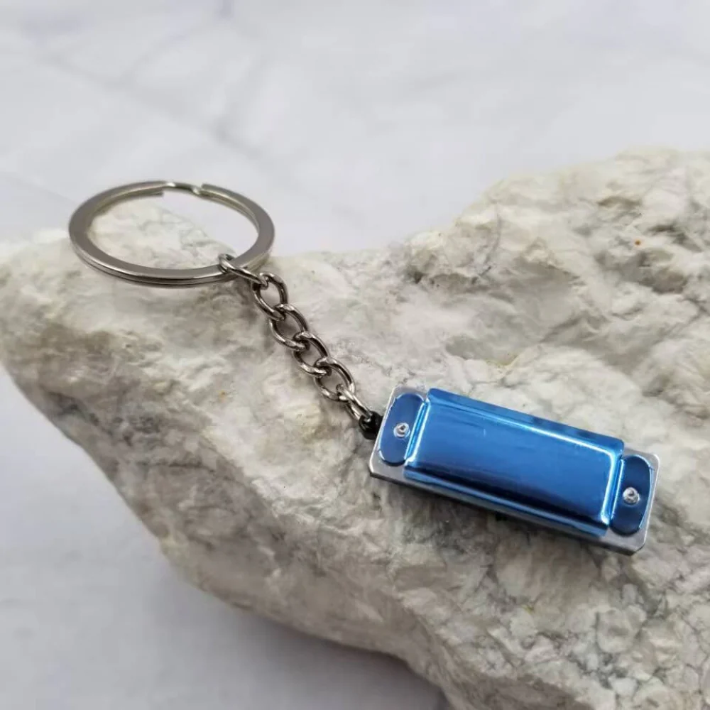 Multi-Colour Harmonica Keychain | Playable Mini Harmonica in 5 Colors - Image 6