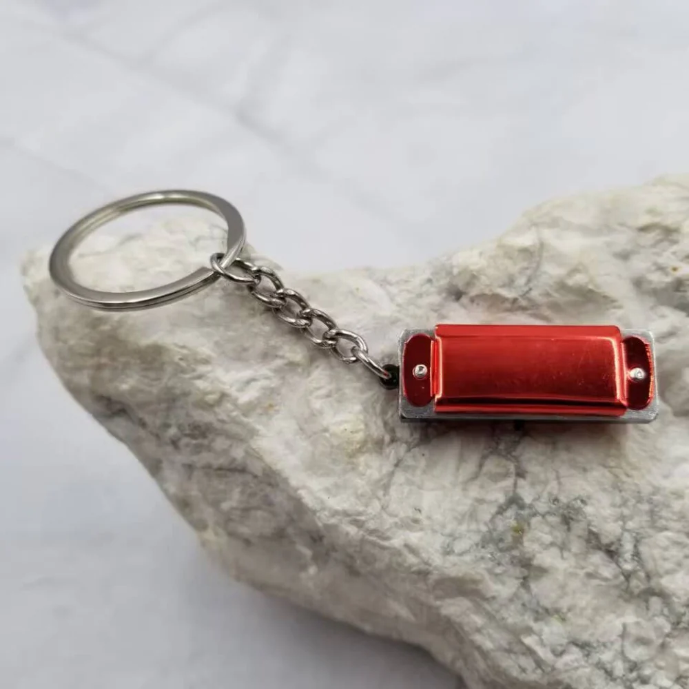 Multi-Colour Harmonica Keychain | Playable Mini Harmonica in 5 Colors - Image 7
