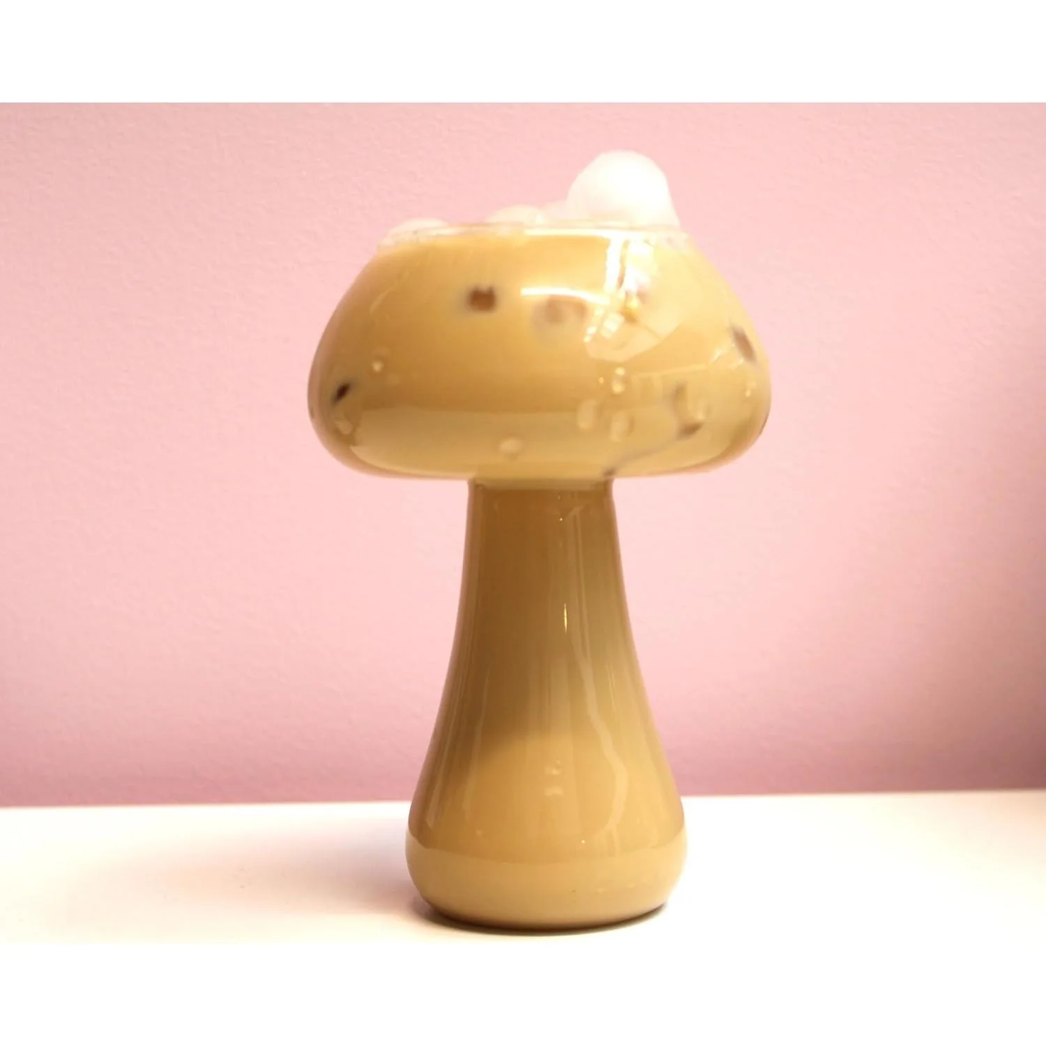 Mushroom Cocktail Glass | Retro Disco Glassware for Cocktails & Mocktails - Image 4