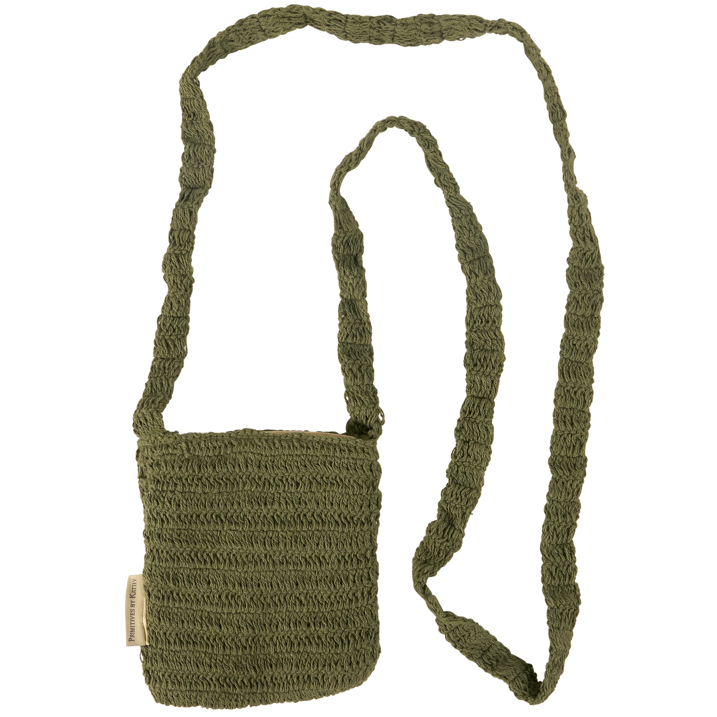 Mushroom Crossbody Bag | Cotton Shoulder Sling Handbag | 6" x 8" - Image 3