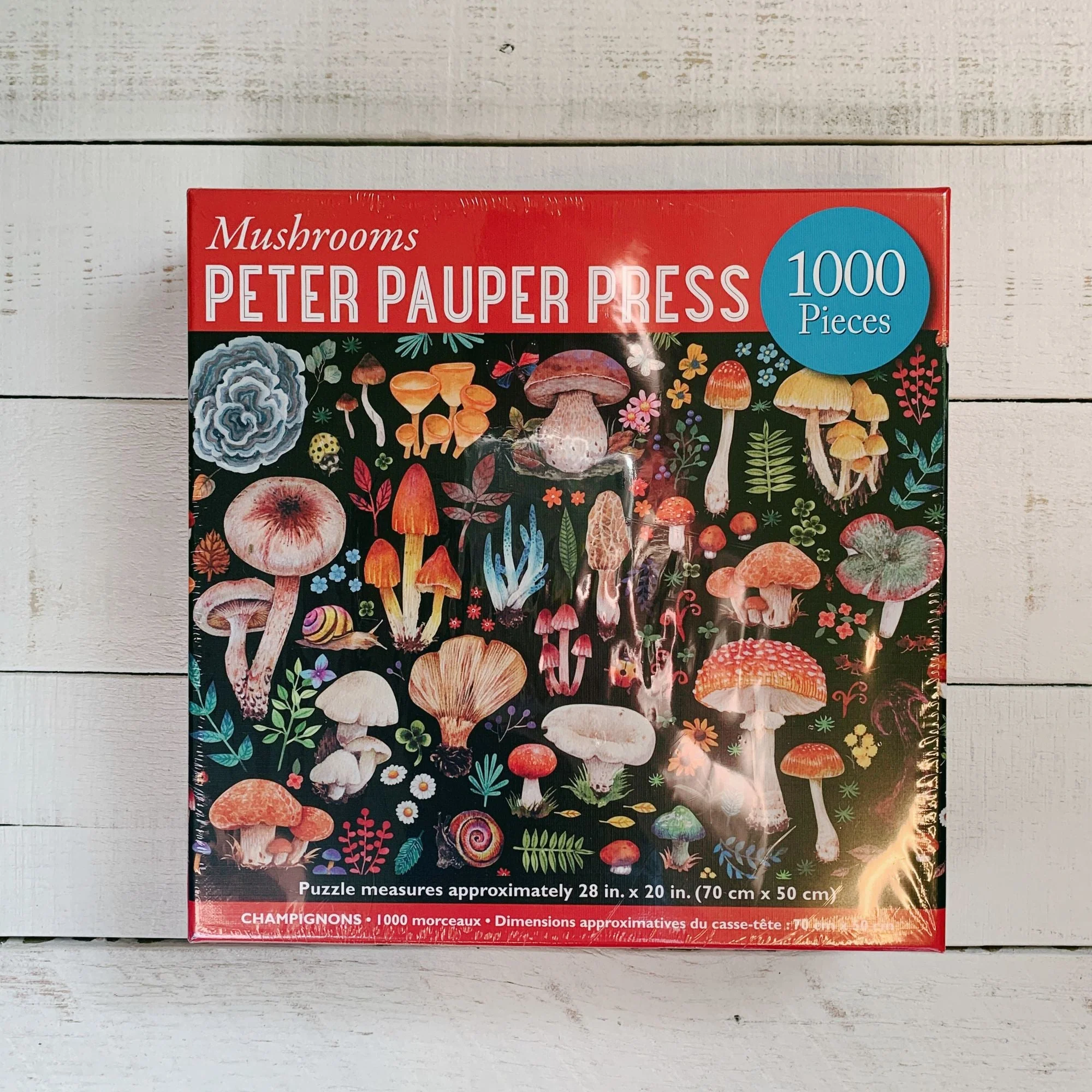 Mushrooms 1000 Piece Jigsaw Puzzle | Fung-tastic Picture Puzzle - Image 2