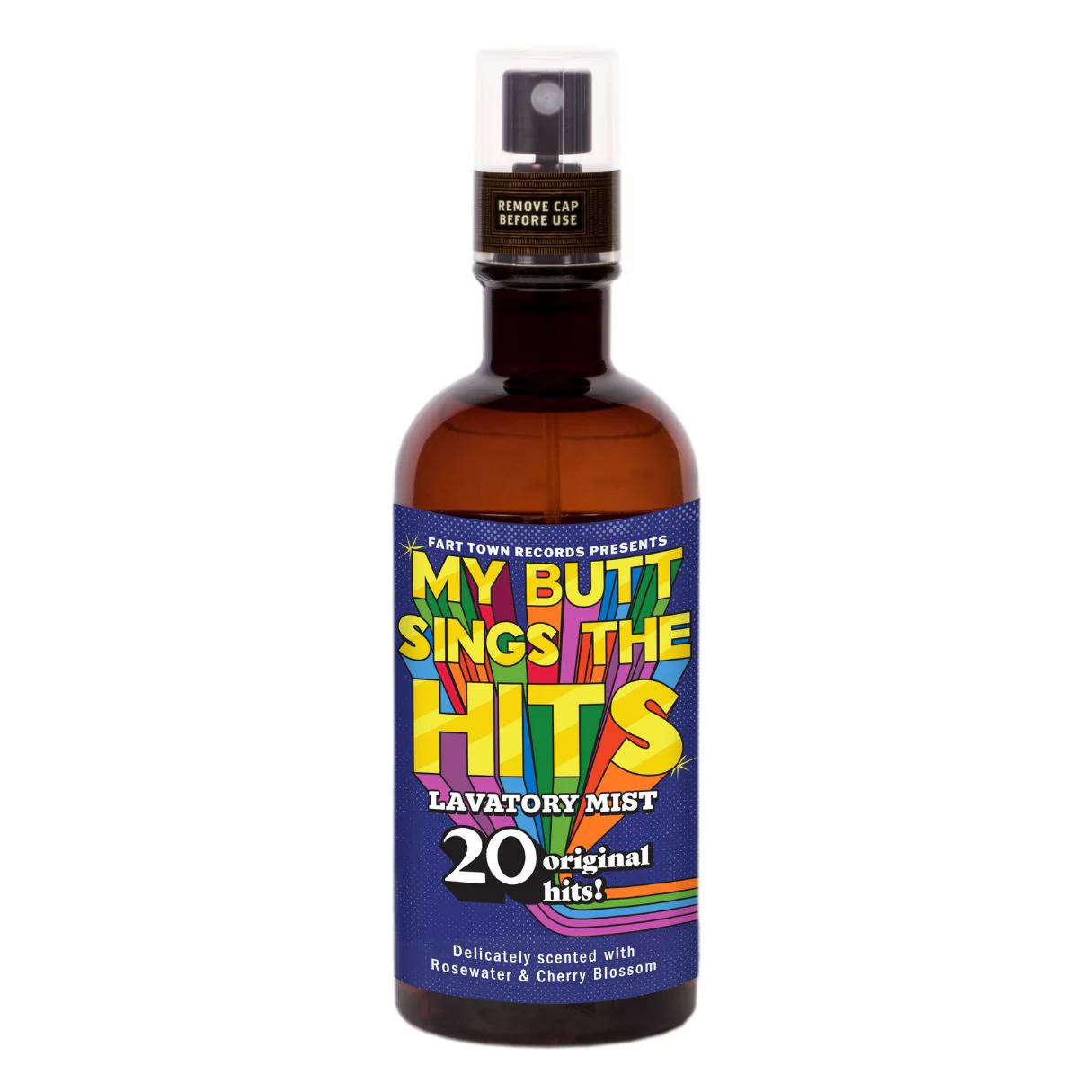 My Butt Sings The Hits Lavatory Mist in Rosewater & Cherry Blossom Scent | BlueQ at GetBullish - Image 2