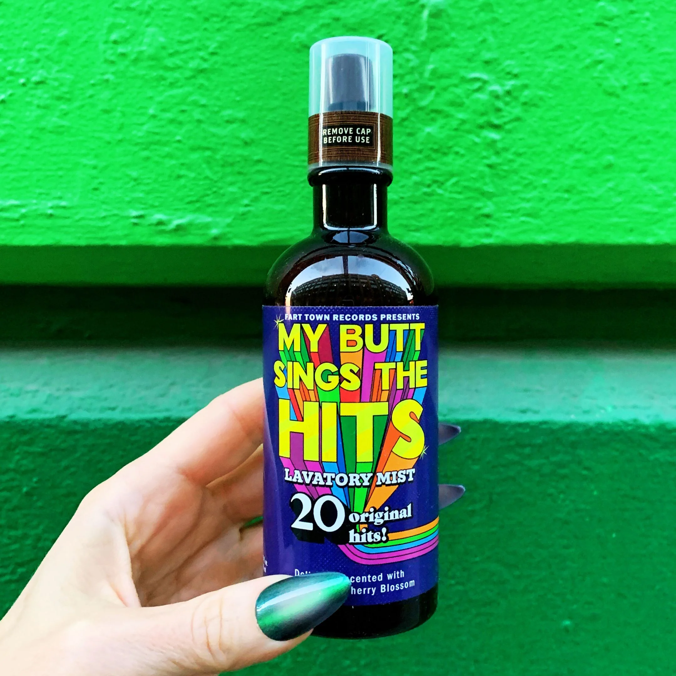 My Butt Sings The Hits Lavatory Mist in Rosewater & Cherry Blossom Scent | BlueQ at GetBullish - Image 5