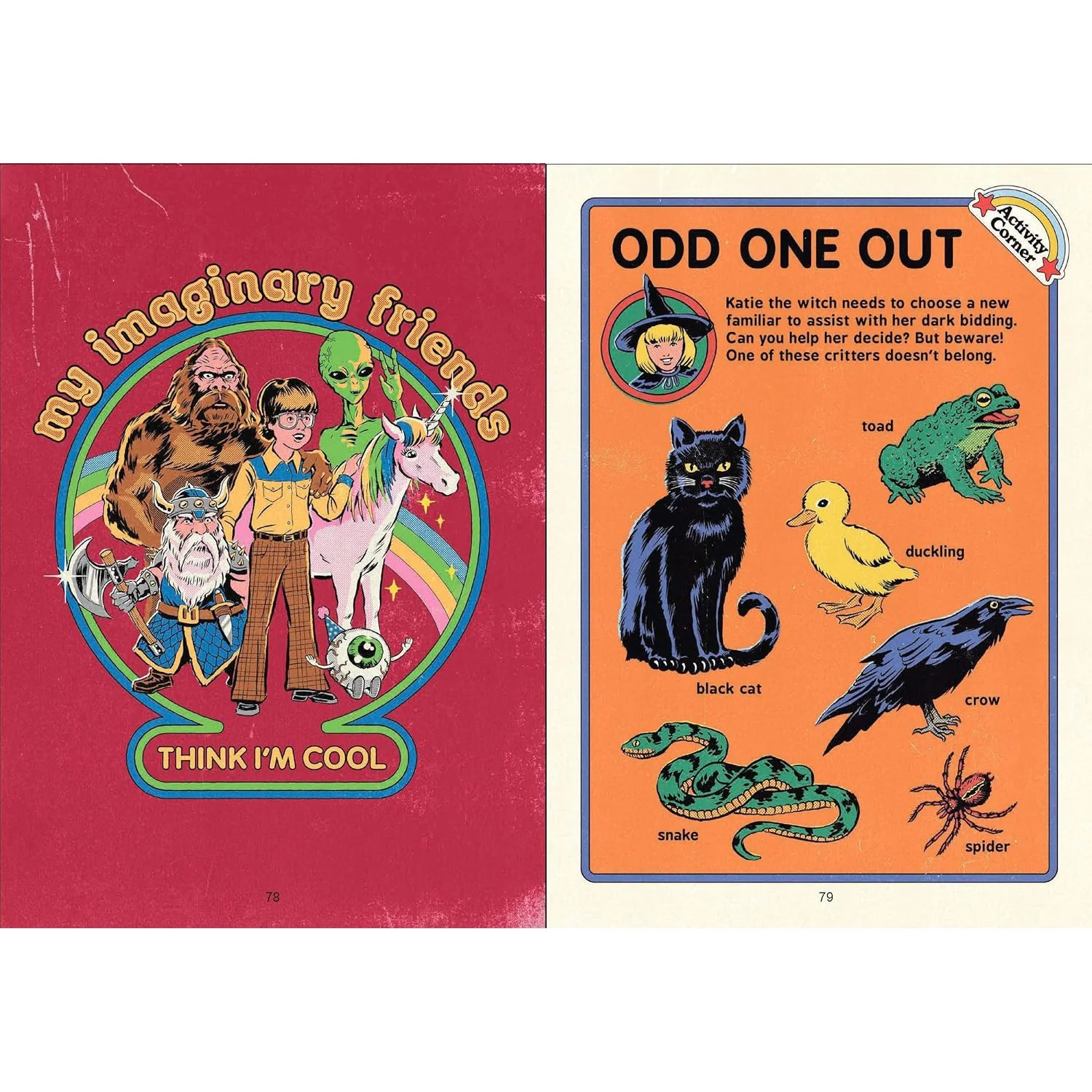 My Little Occult Book Club | Parody Book Covers | 70's and 80's Children's Books - Image 5