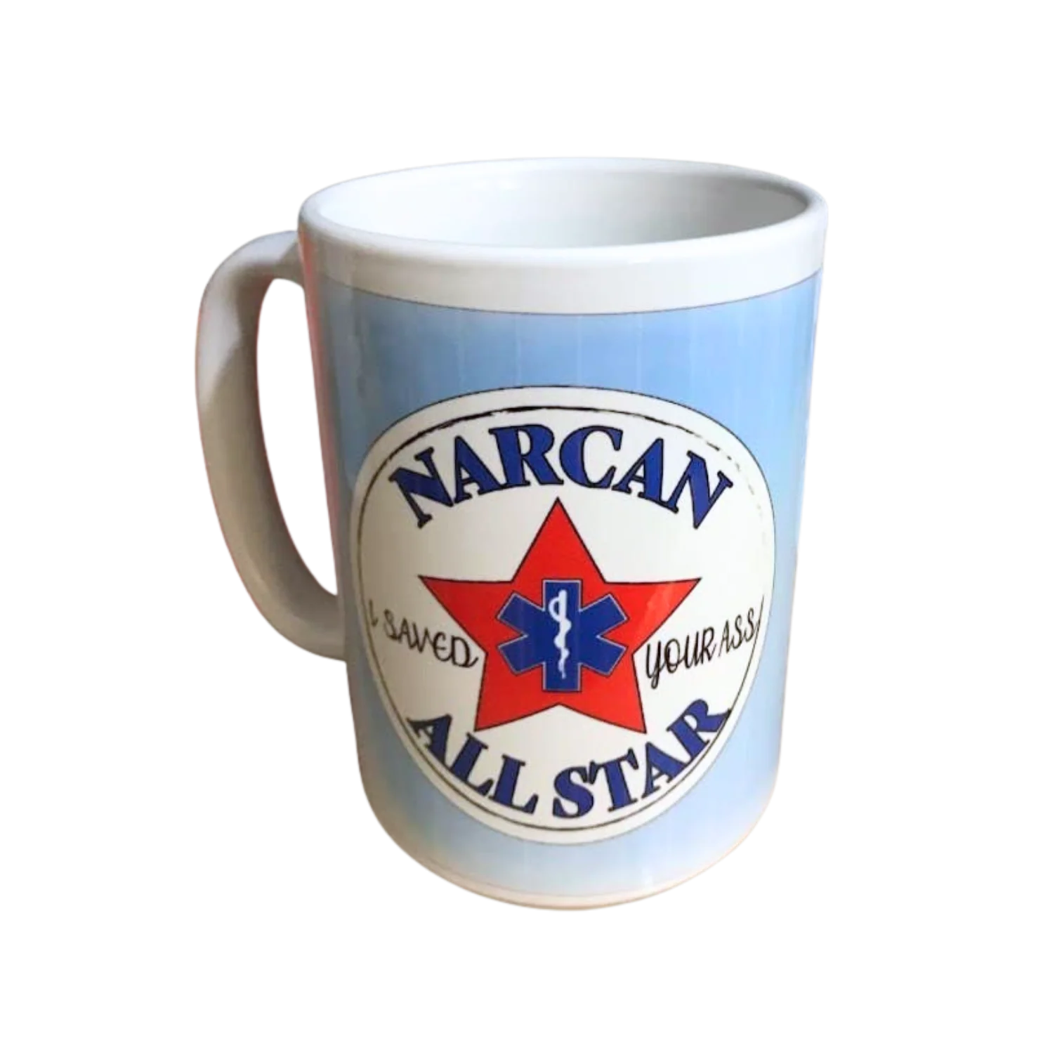 Narcan All Star Ceramic Coffee Mug | 15 Oz.