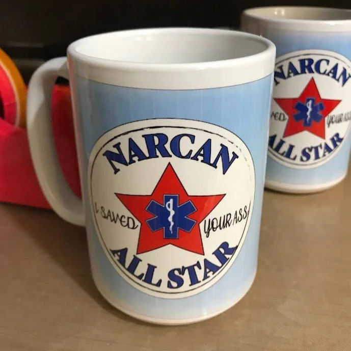 Narcan All Star Ceramic Coffee Mug | 15 Oz. - Image 2