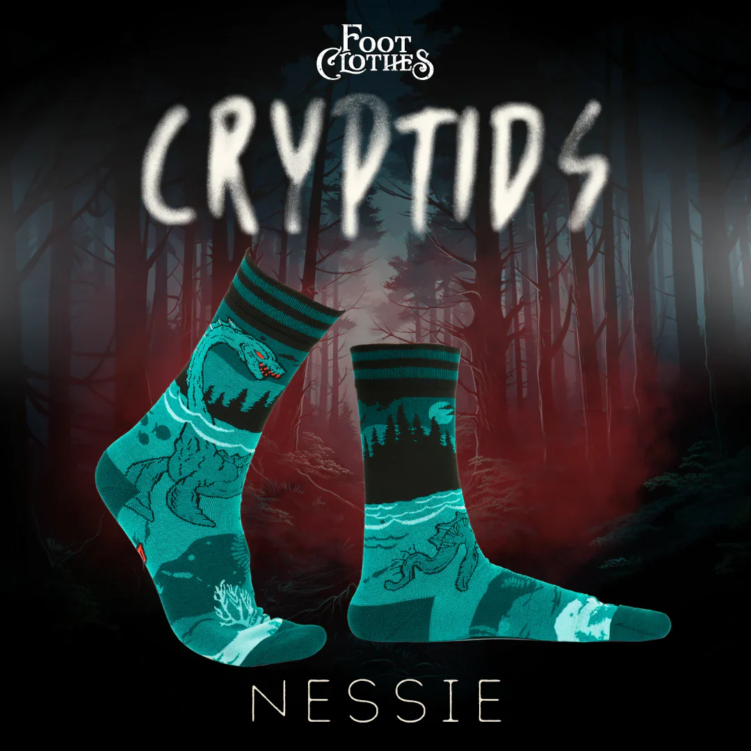Nessie Crew Socks | Loch Ness Monster - Image 12