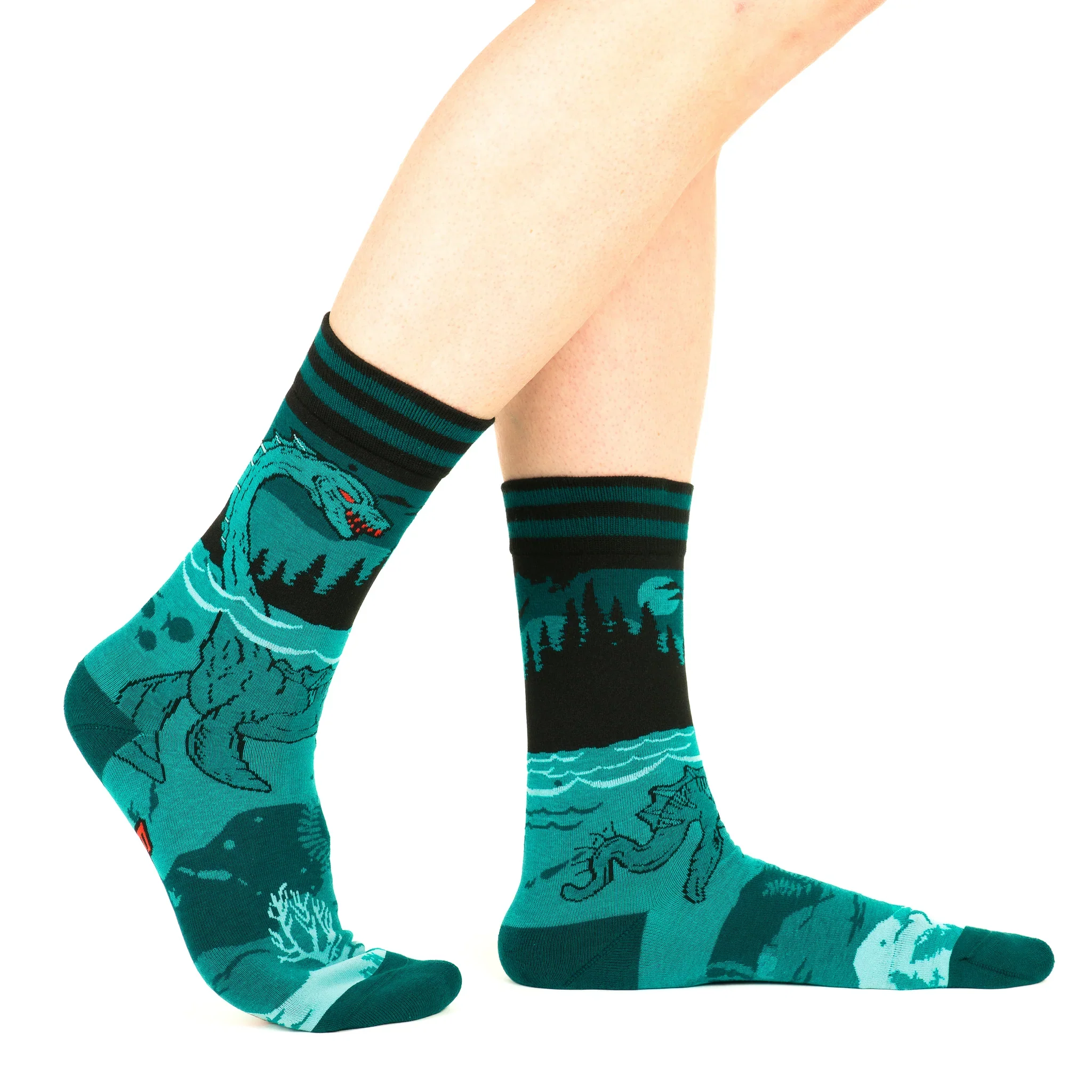 Nessie Crew Socks | Loch Ness Monster - Image 13