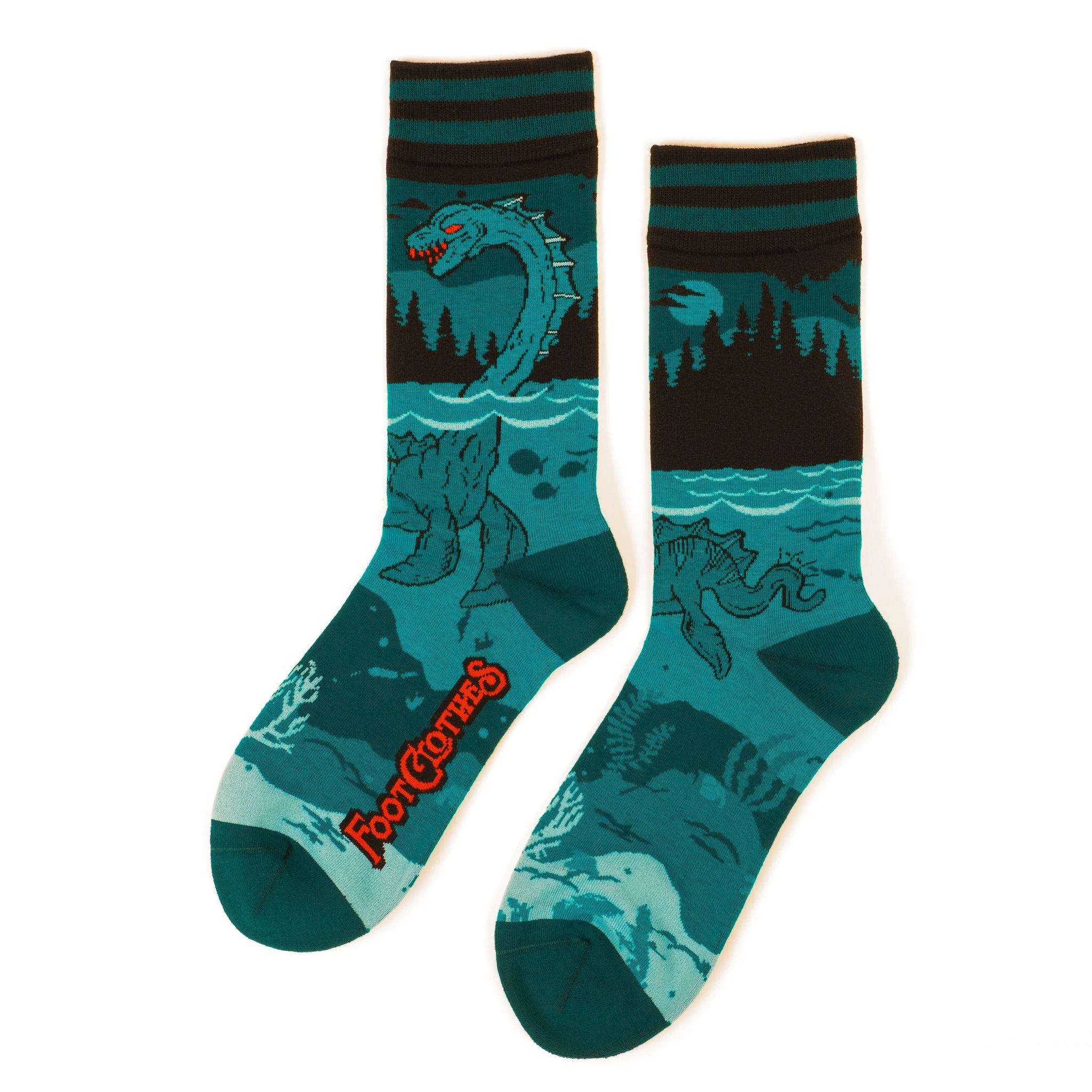 Nessie Crew Socks | Loch Ness Monster - Image 15