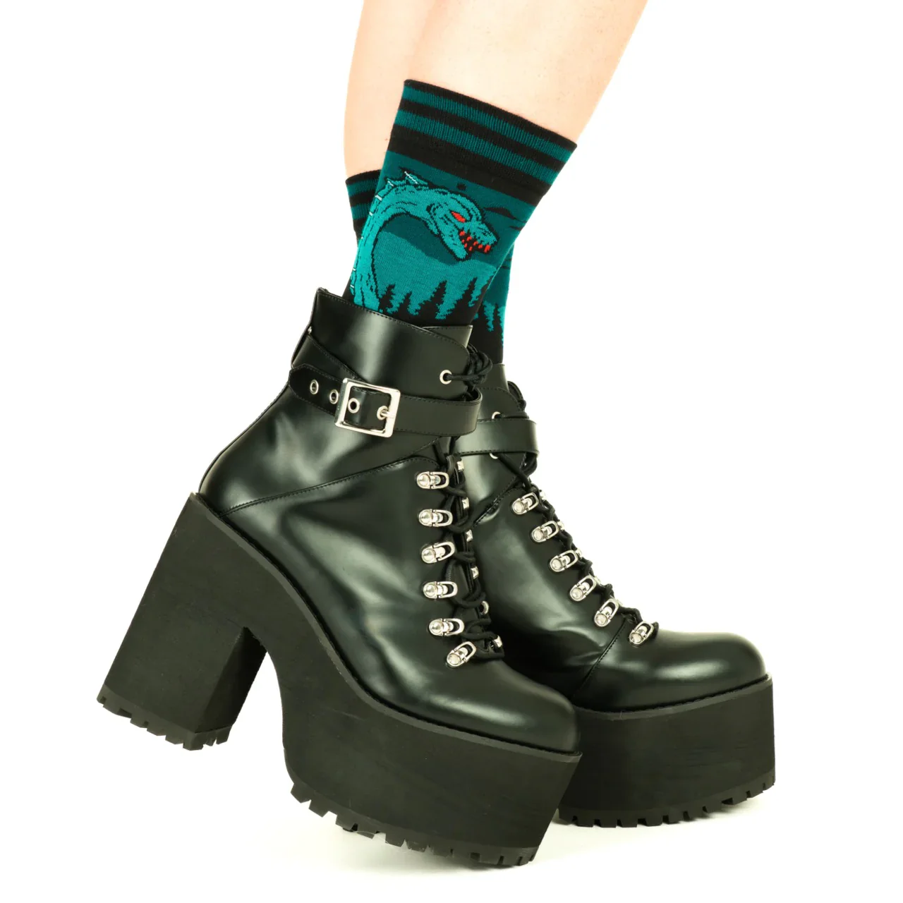 Nessie Crew Socks | Loch Ness Monster - Image 16