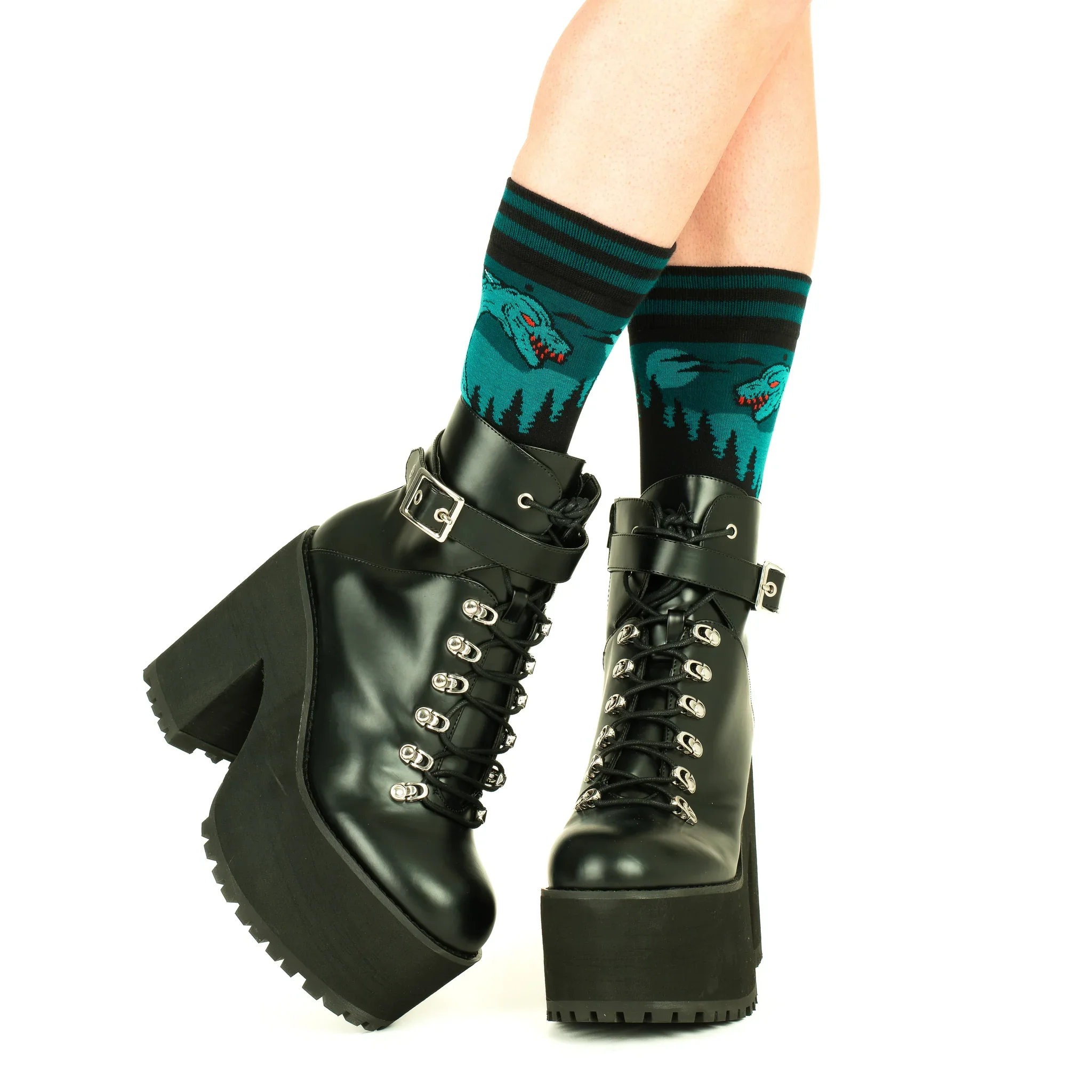 Nessie Crew Socks | Loch Ness Monster - Image 17