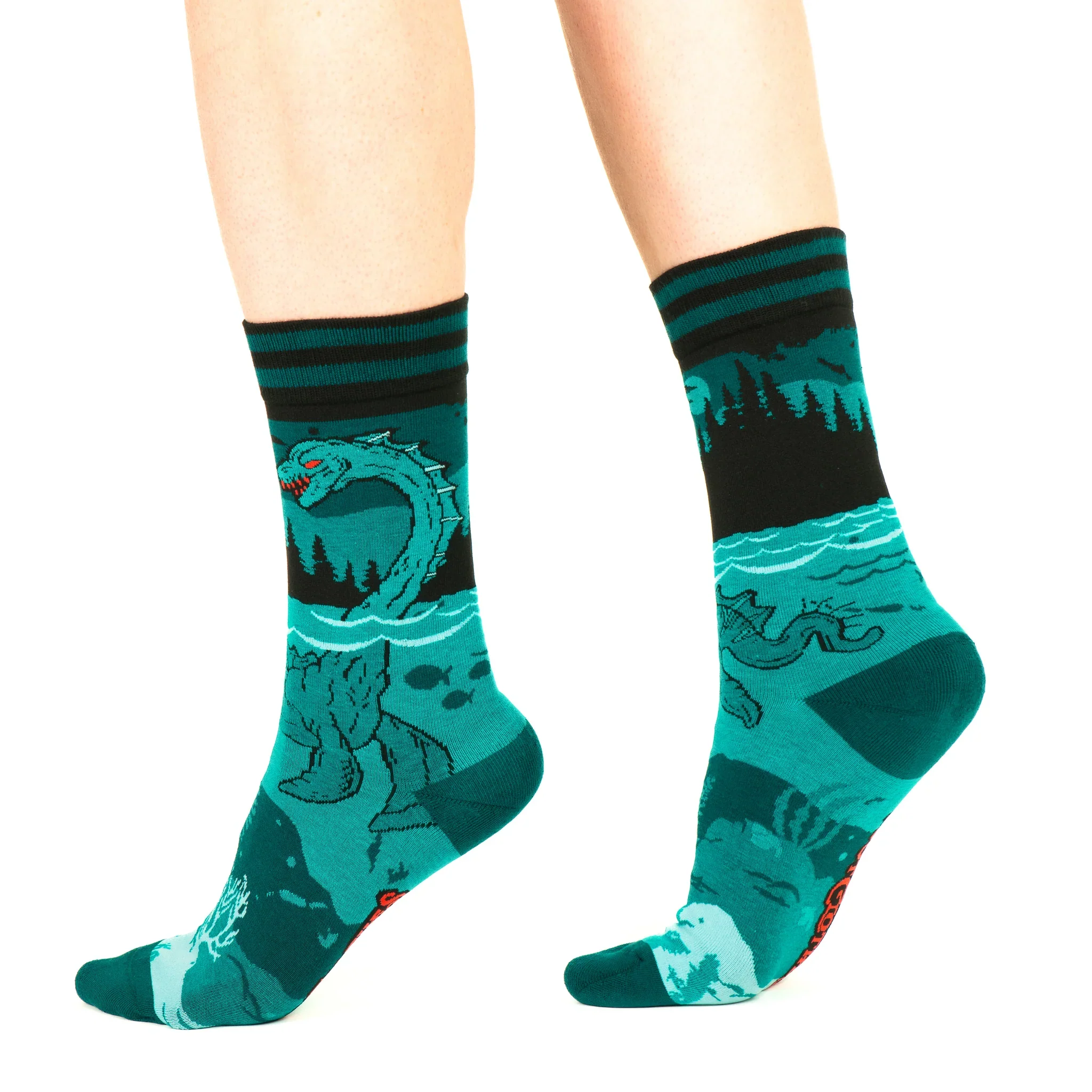 Nessie Crew Socks | Loch Ness Monster - Image 6