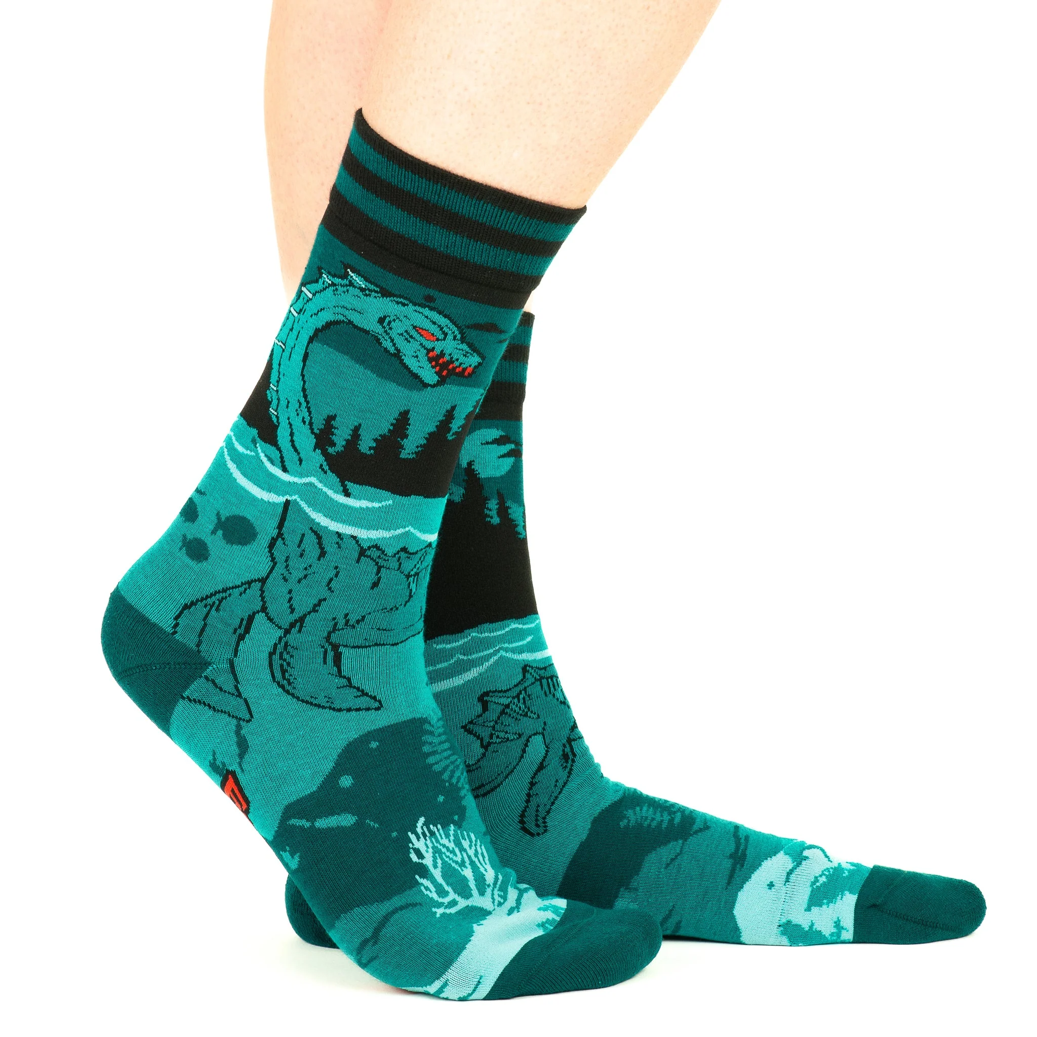 Nessie Crew Socks | Loch Ness Monster - Image 8