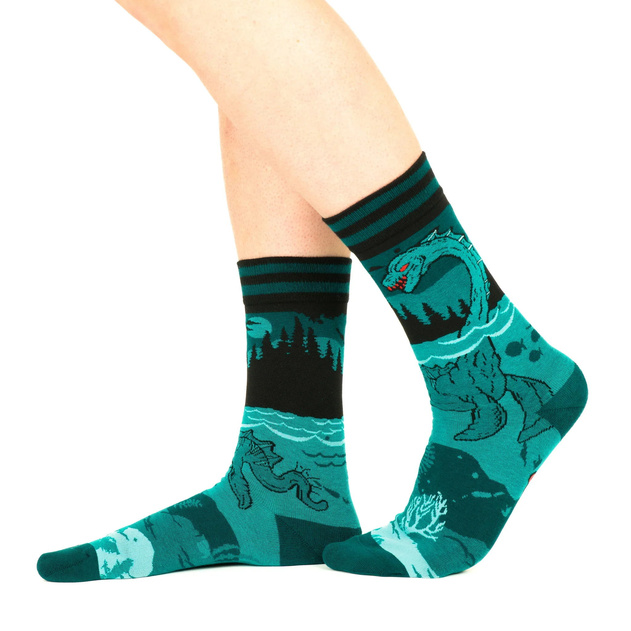 Nessie Crew Socks | Loch Ness Monster - Image 9