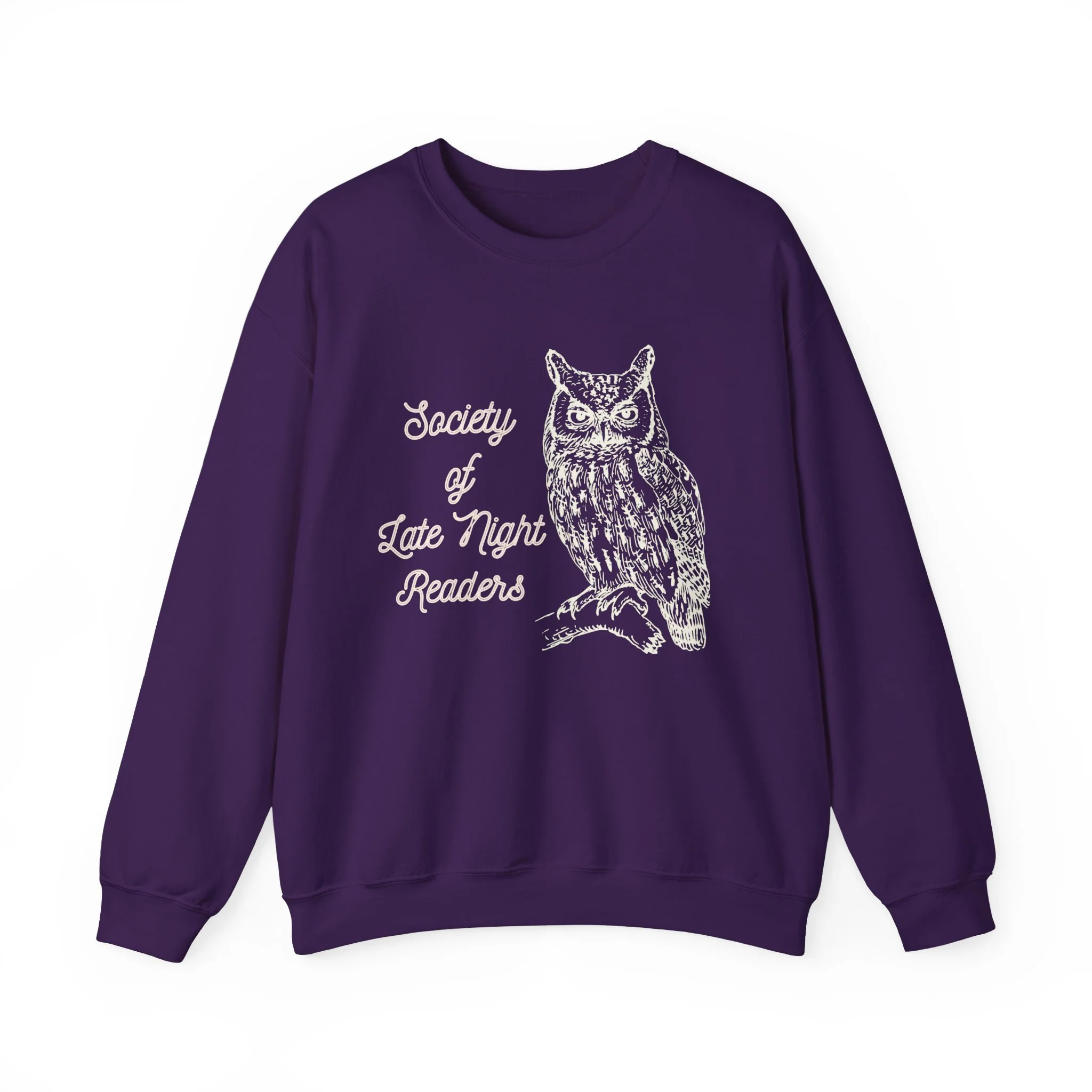Society Of Late Night Readers Unisex Heavy Blend™ Crewneck Sweatshirt [SM-5XL] - Image 11