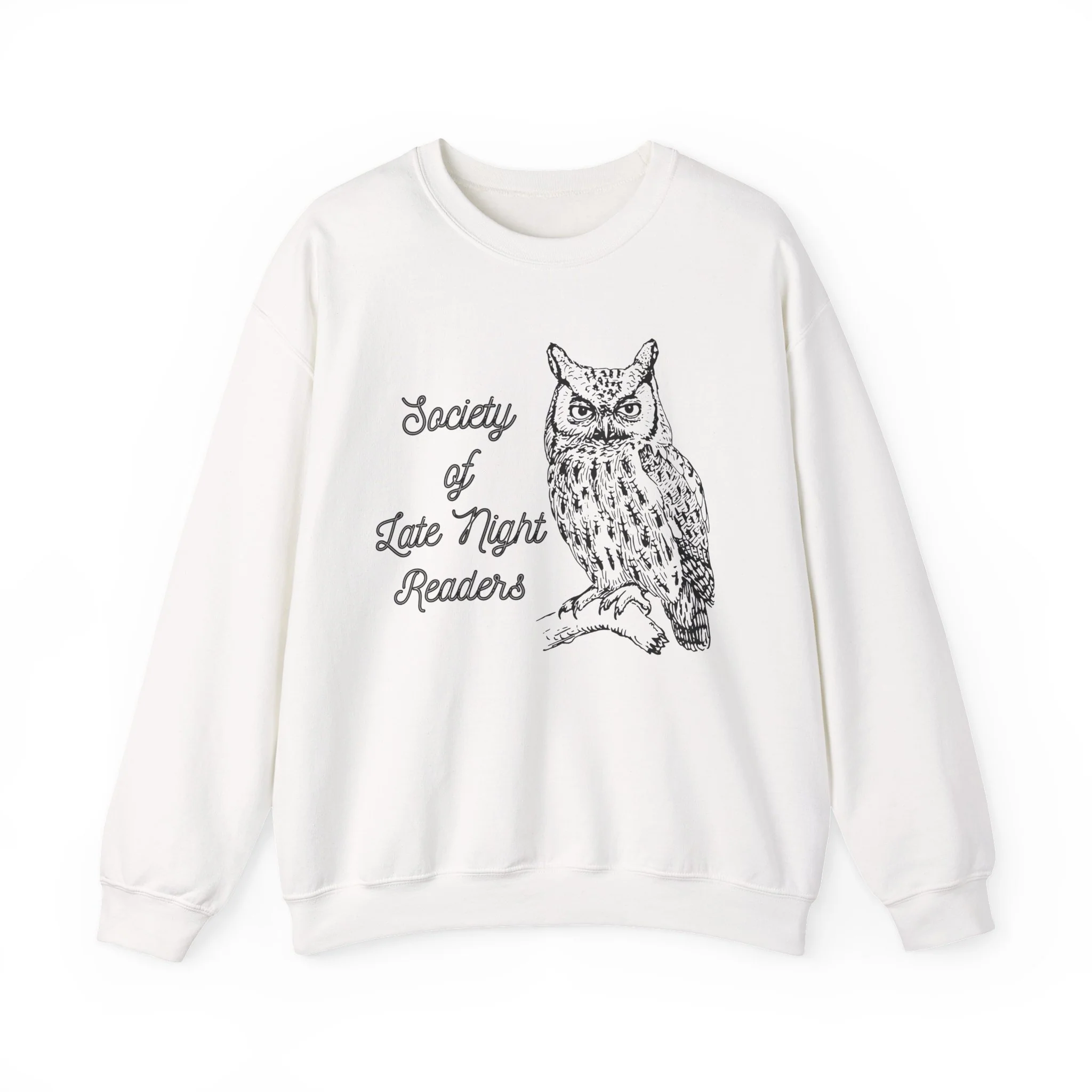 Society Of Late Night Readers Unisex Heavy Blend™ Crewneck Sweatshirt [SM-5XL] - Image 13