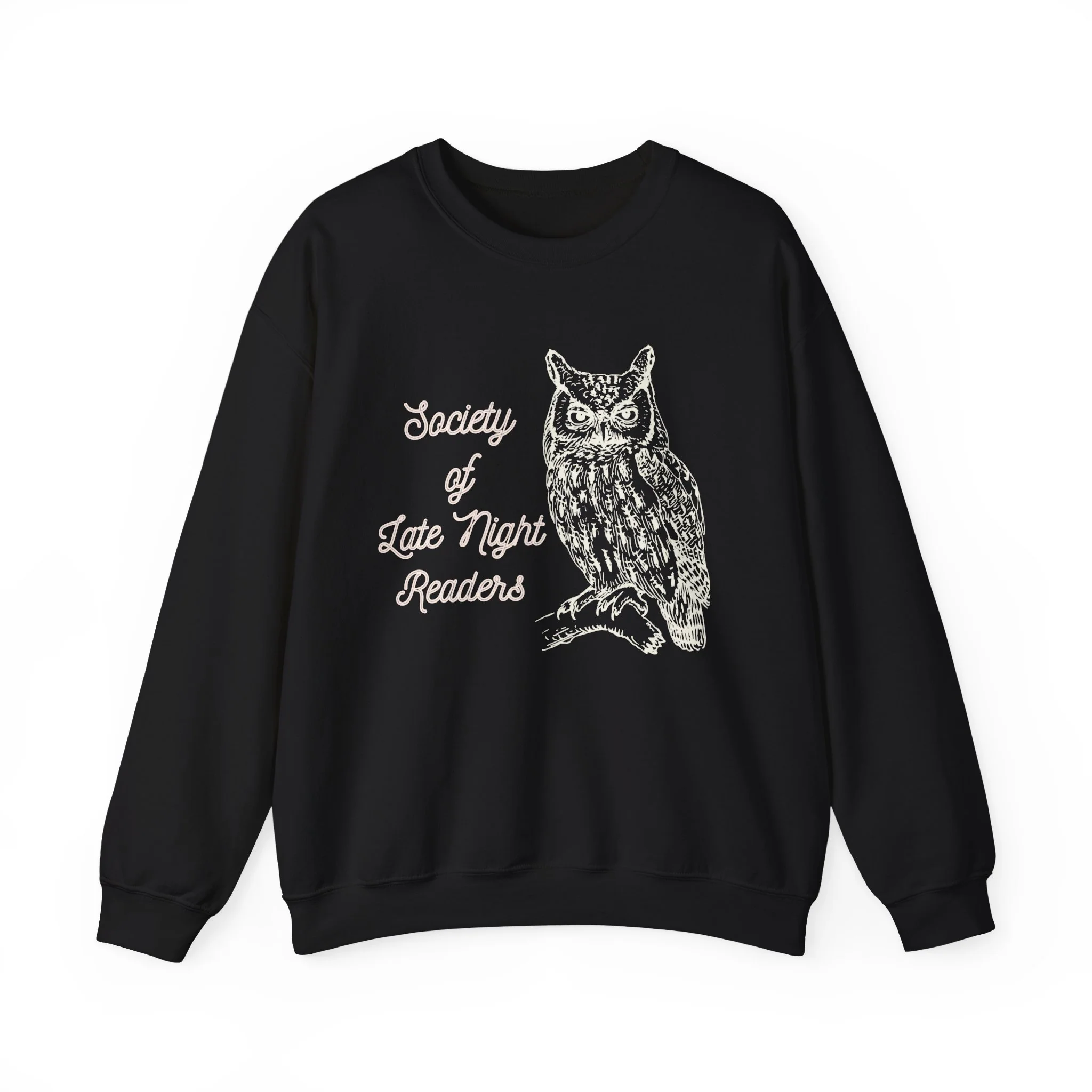 Society Of Late Night Readers Unisex Heavy Blend™ Crewneck Sweatshirt [SM-5XL] - Image 7