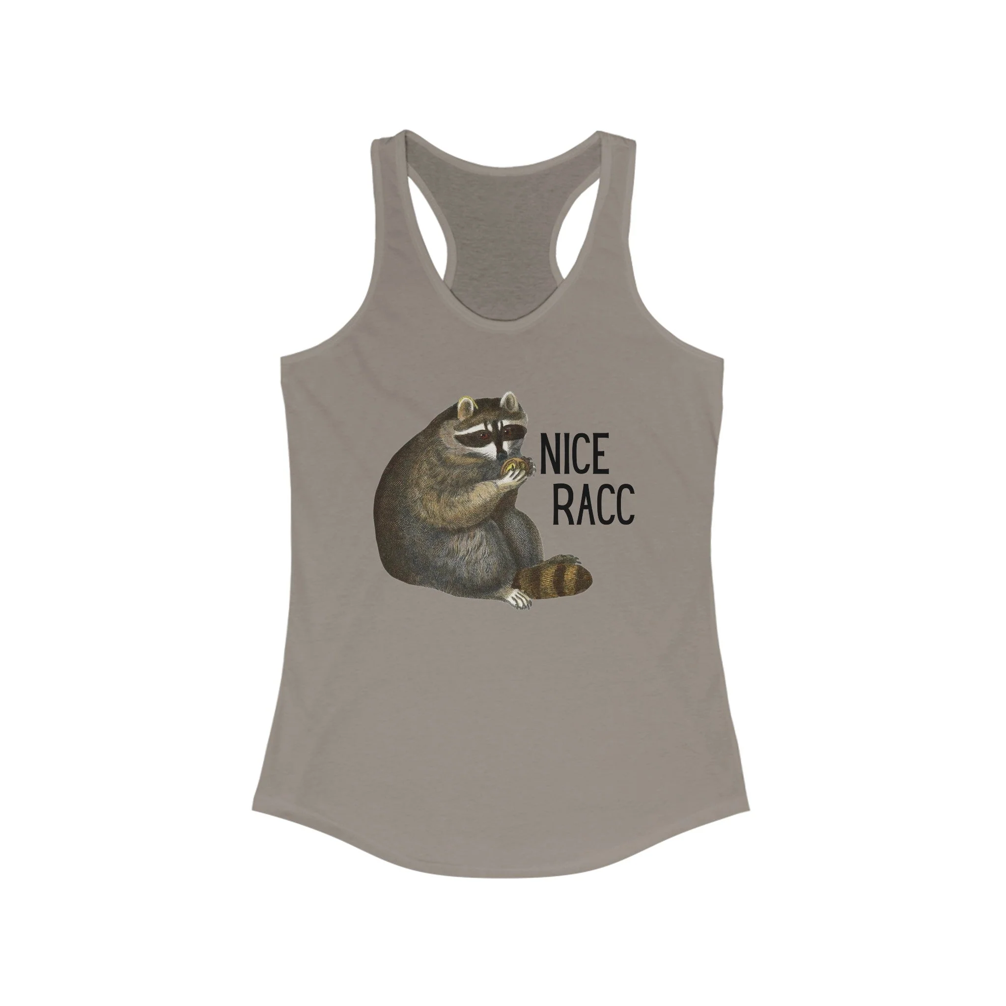 Nice Racc Women's Ideal Racerback Tank - Image 3