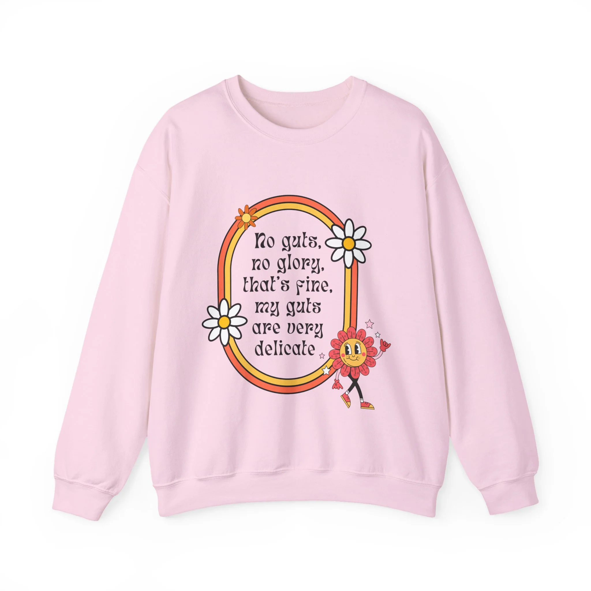 No Guts, No Glory Unisex Heavy Blend™ Crewneck Sweatshirt Sizes SM-5XL | Plus Size Available - Image 3