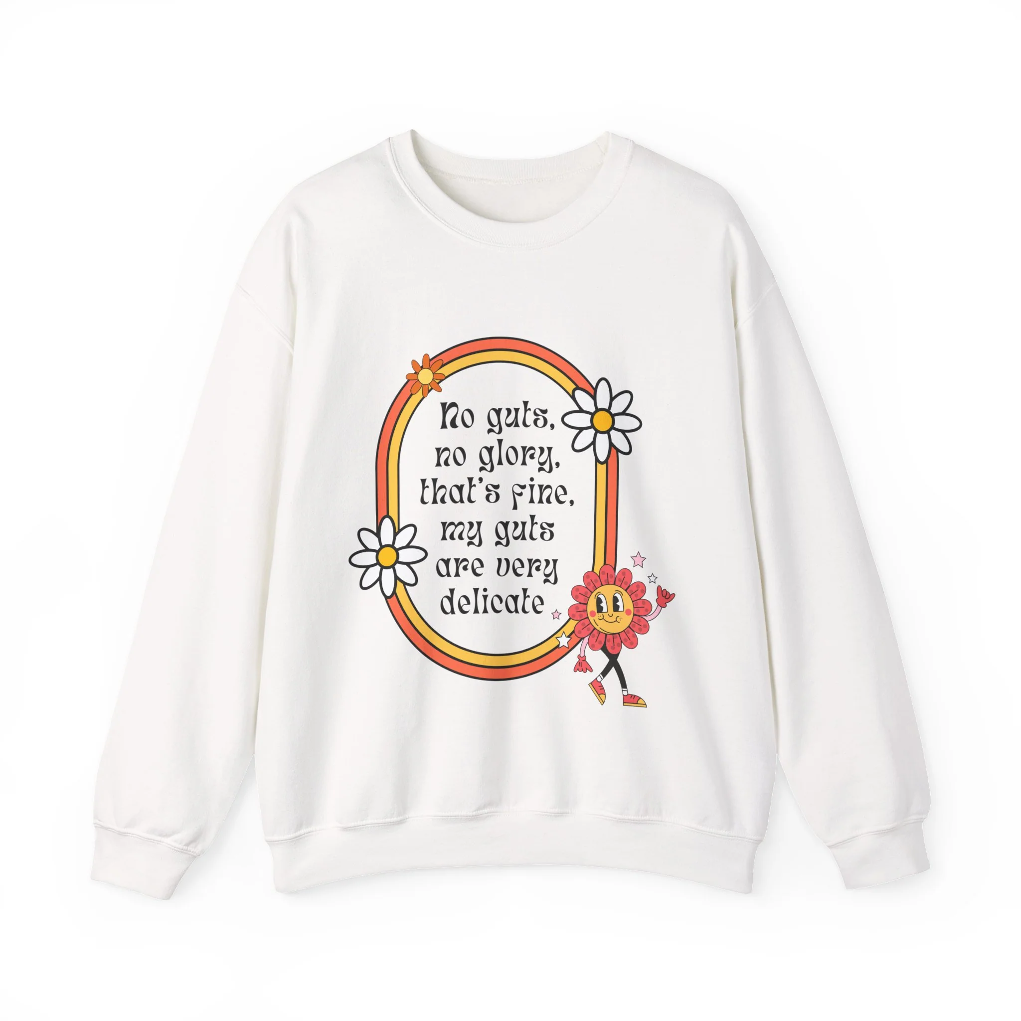 No Guts, No Glory Unisex Heavy Blend™ Crewneck Sweatshirt Sizes SM-5XL | Plus Size Available - Image 4