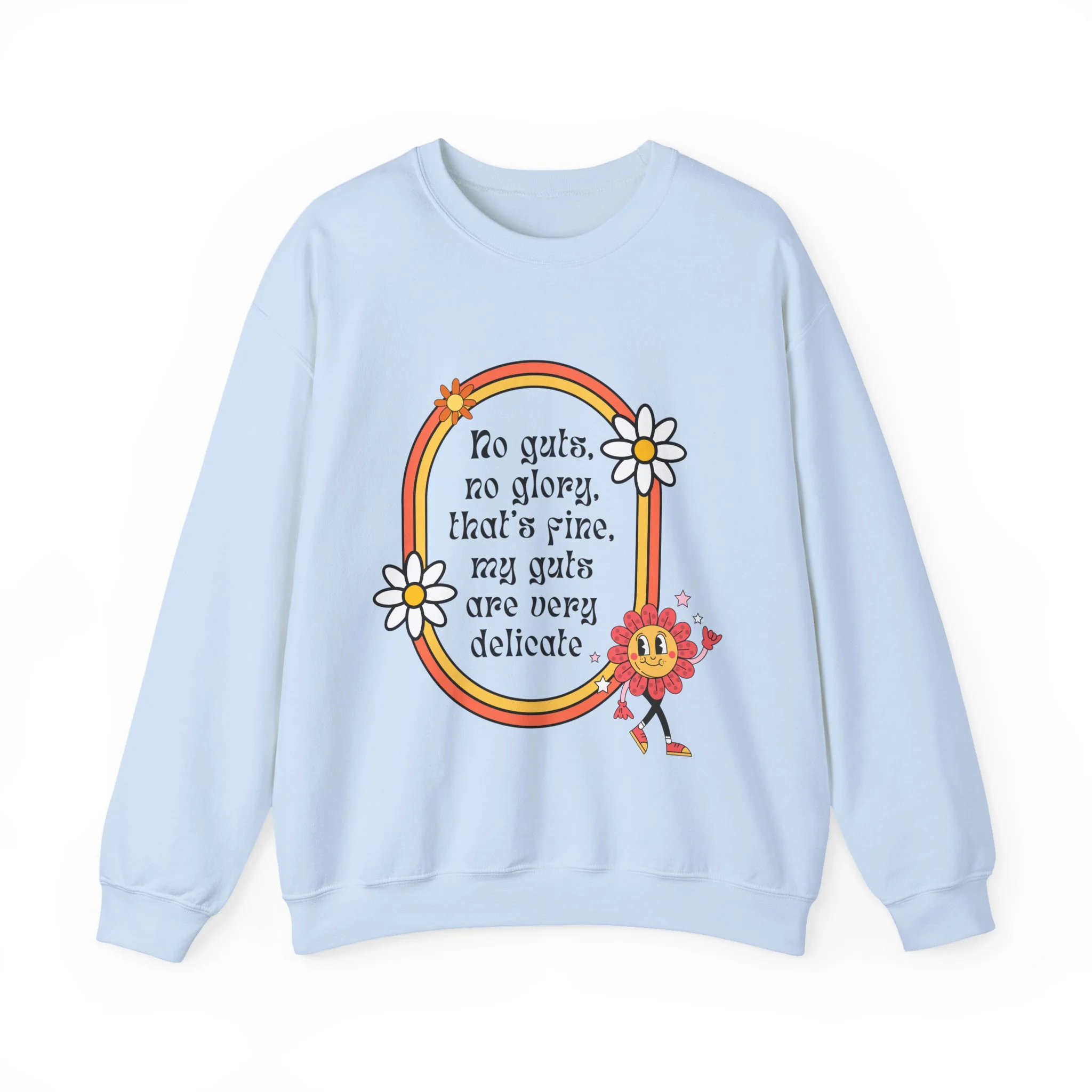 No Guts, No Glory Unisex Heavy Blend™ Crewneck Sweatshirt Sizes SM-5XL | Plus Size Available - Image 5