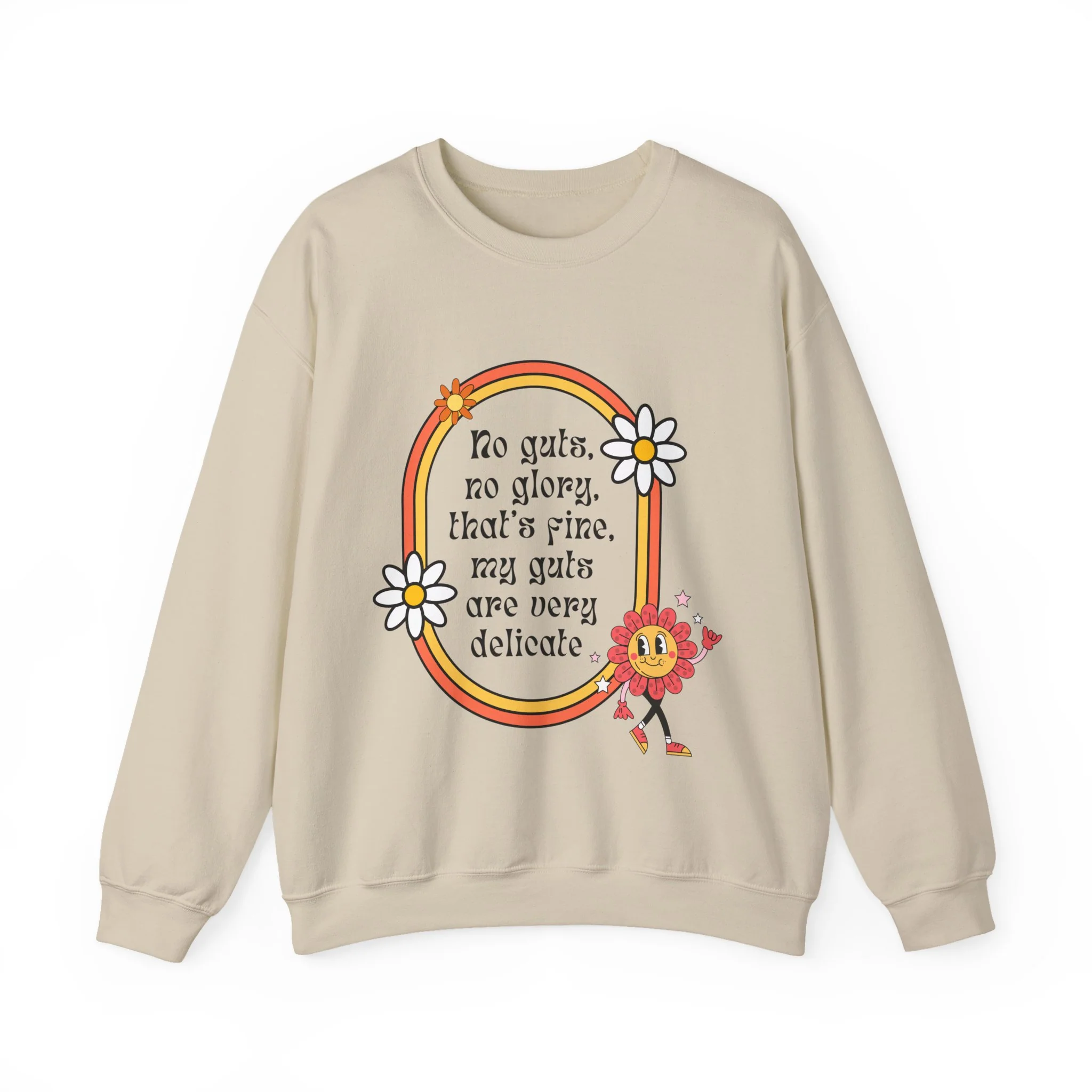 No Guts, No Glory Unisex Heavy Blend™ Crewneck Sweatshirt Sizes SM-5XL | Plus Size Available - Image 6