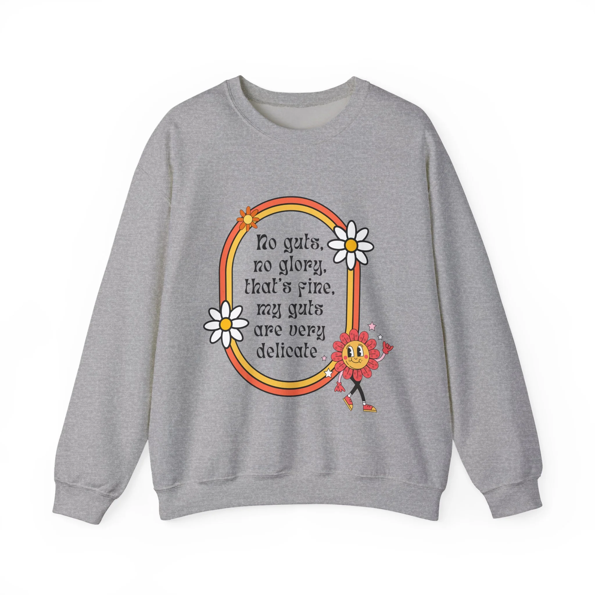 No Guts, No Glory Unisex Heavy Blend™ Crewneck Sweatshirt Sizes SM-5XL | Plus Size Available - Image 7