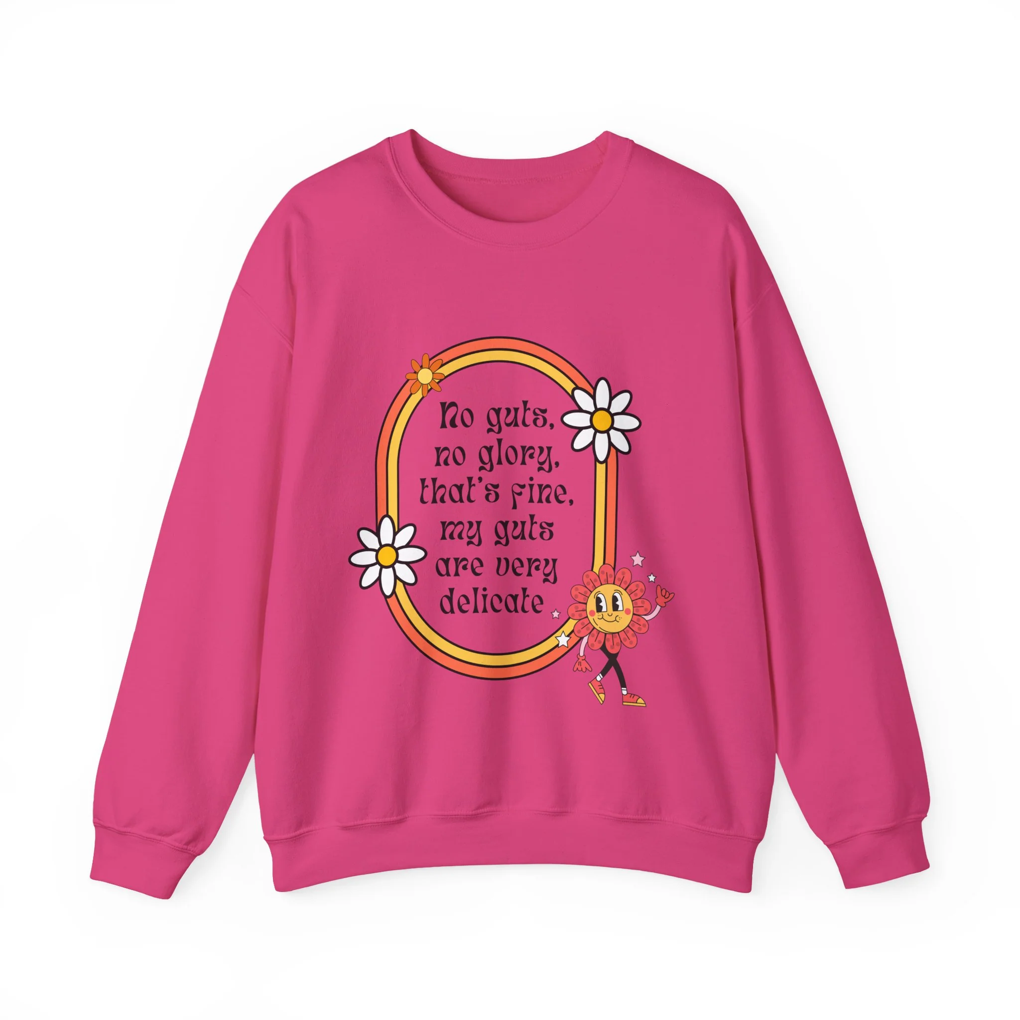 No Guts, No Glory Unisex Heavy Blend™ Crewneck Sweatshirt Sizes SM-5XL | Plus Size Available - Image 8