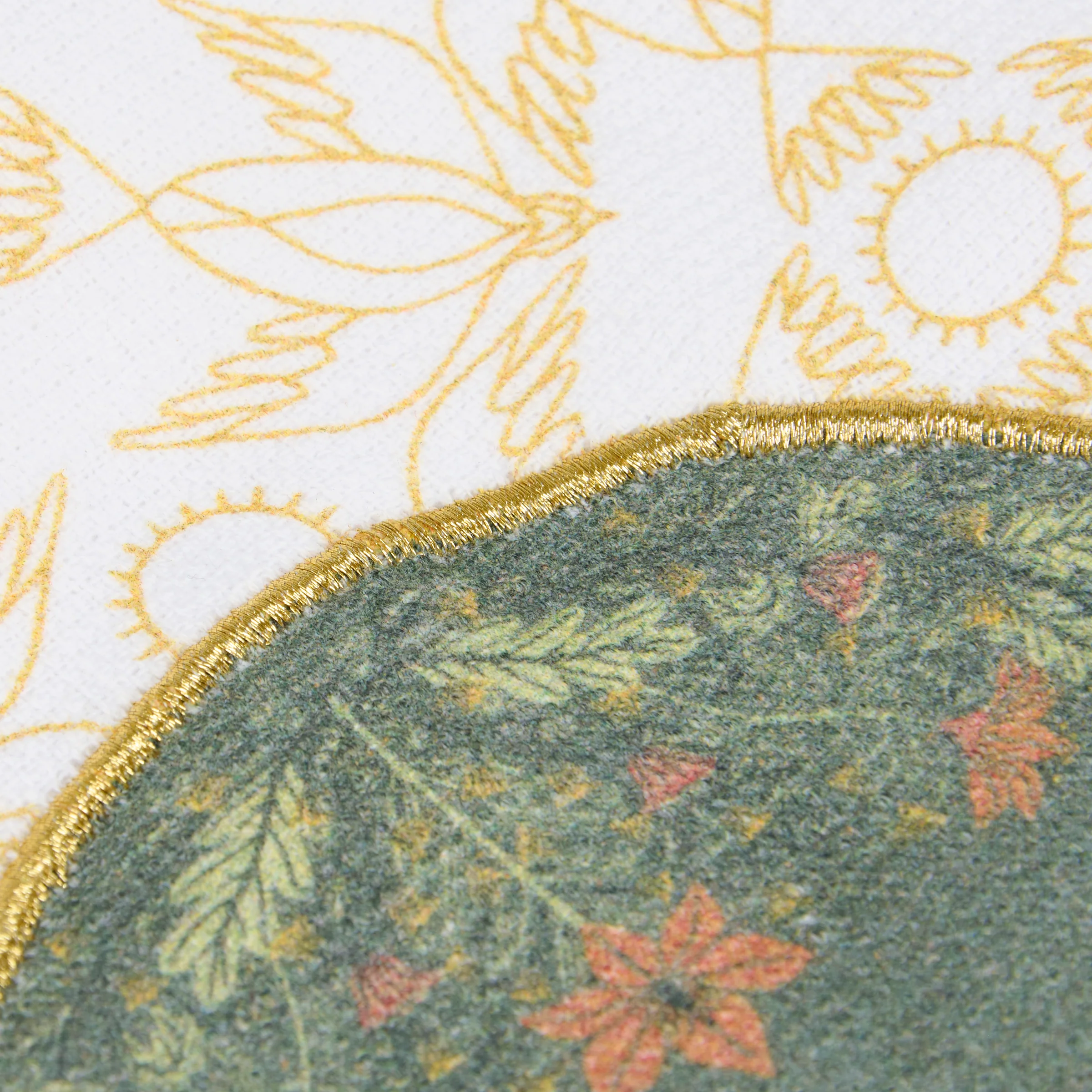 Nouveau Crane Cotton Kitchen Towel | Bird Pattern Hand Tea Dish Cloth | 20" x 28" - Image 5