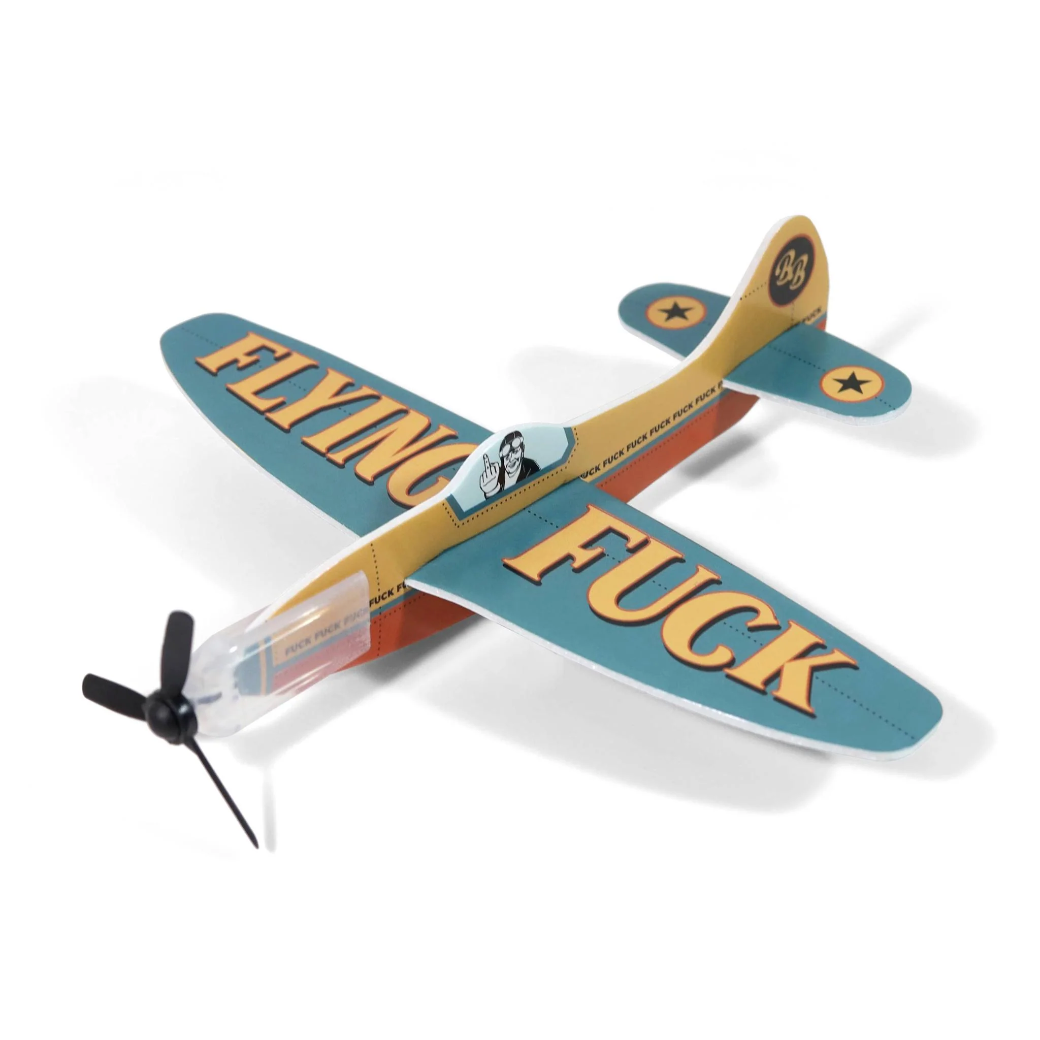 Novelty Toy Foam Glider Flying Fuck Gag Gift - Image 2