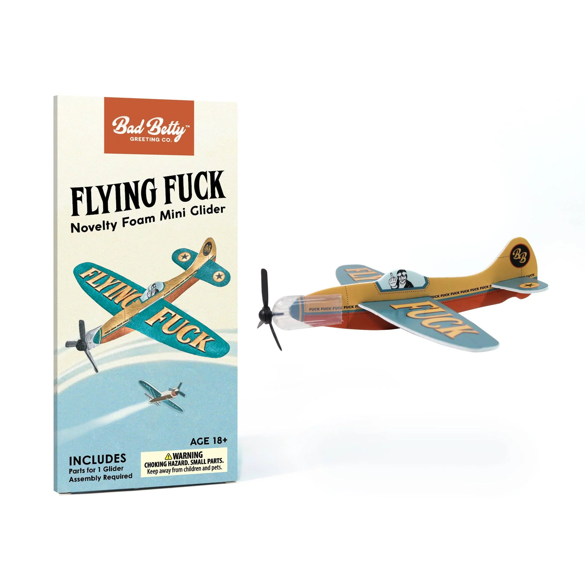Novelty Toy Foam Glider Flying Fuck Gag Gift - Image 3