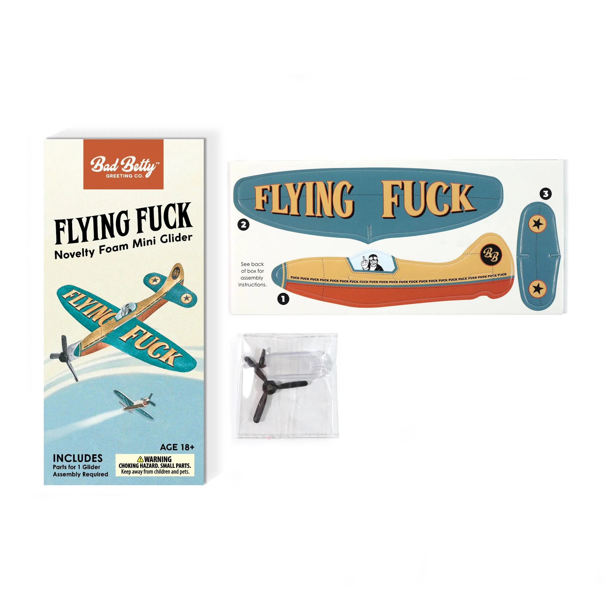 Novelty Toy Foam Glider Flying Fuck Gag Gift - Image 4
