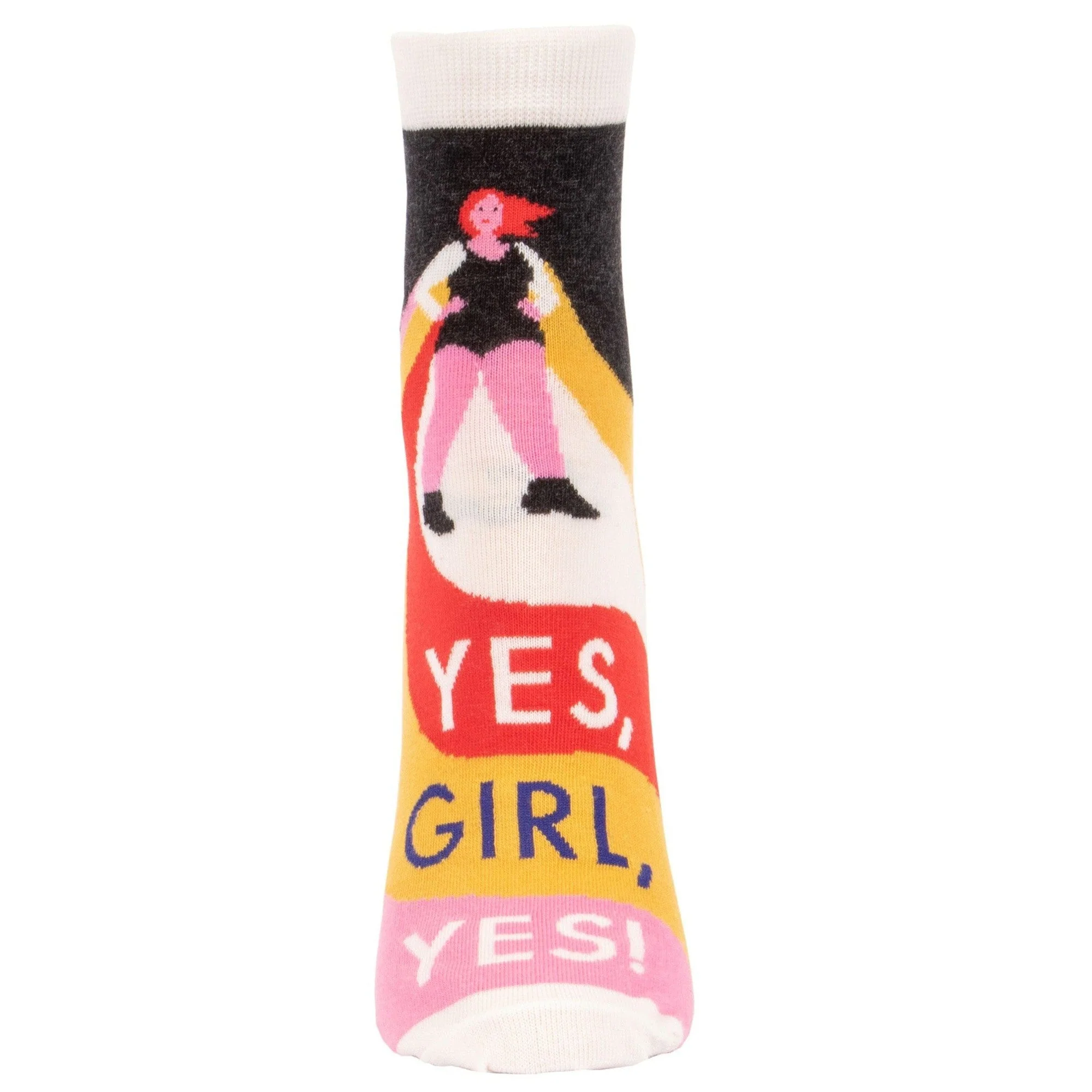 Yes, Girl, Yes Women's Ankle Socks | BlueQ at GetBullish - Image 5