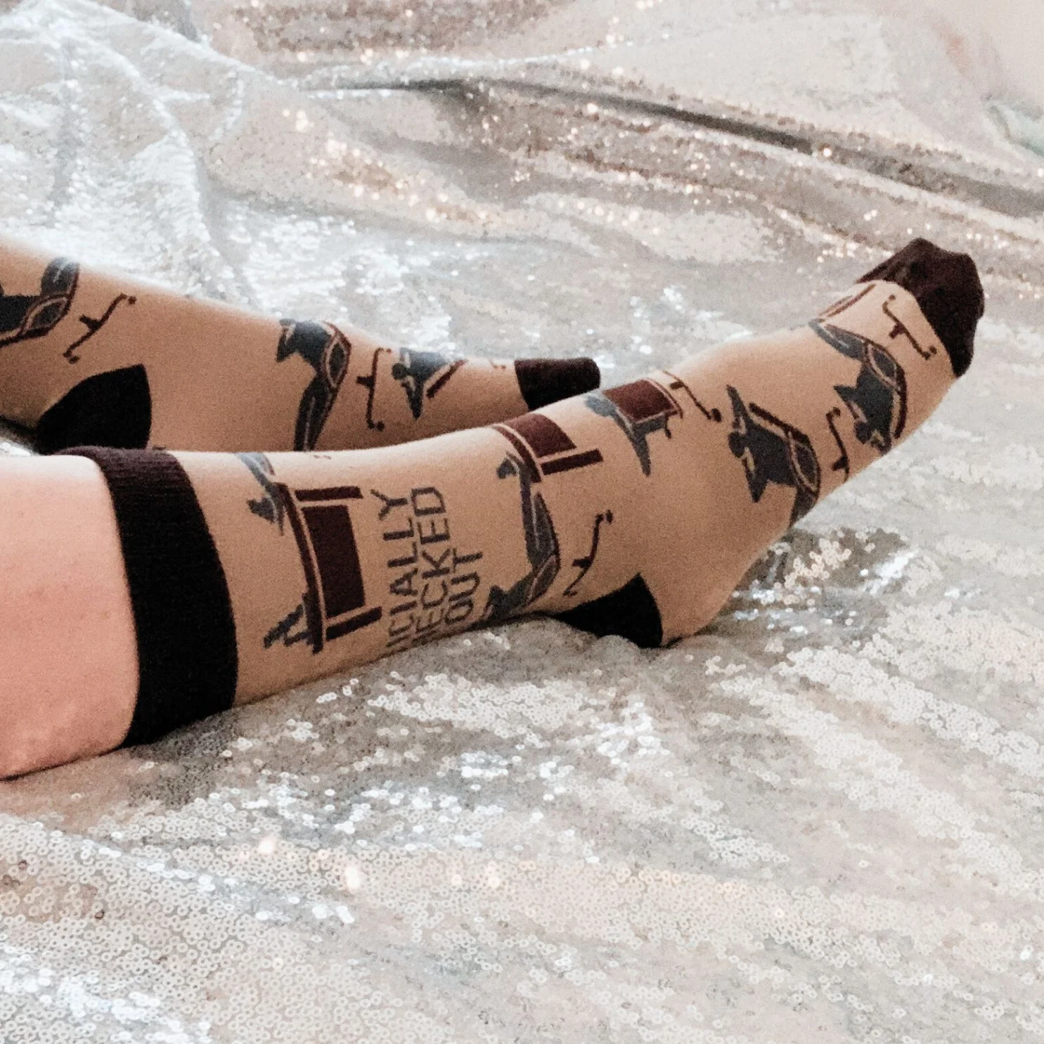 Officially Checked Out Socks | Office Everyday Socks - Image 7